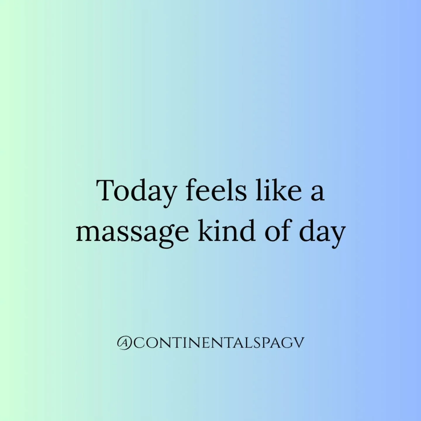 🌿 JUNE MASSAGE SPECIAL 🌿

Need a little stress relief? This month is the perfect time to experience the healing benefits of massage at Continental Spa &amp; Wellness Center.

✨ 60-Minute Massage &ndash; Just $69 ✨

Meet our new talented massage the