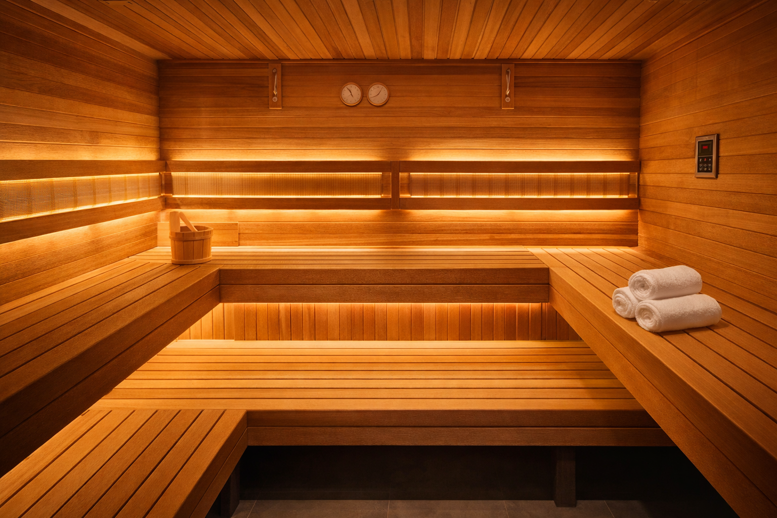 Infrared sauna at Continental Spa & Wellness Center in Southern Arizona, designed to promote detoxification, circulation, muscle relaxation, stress relief, and overall wellness.