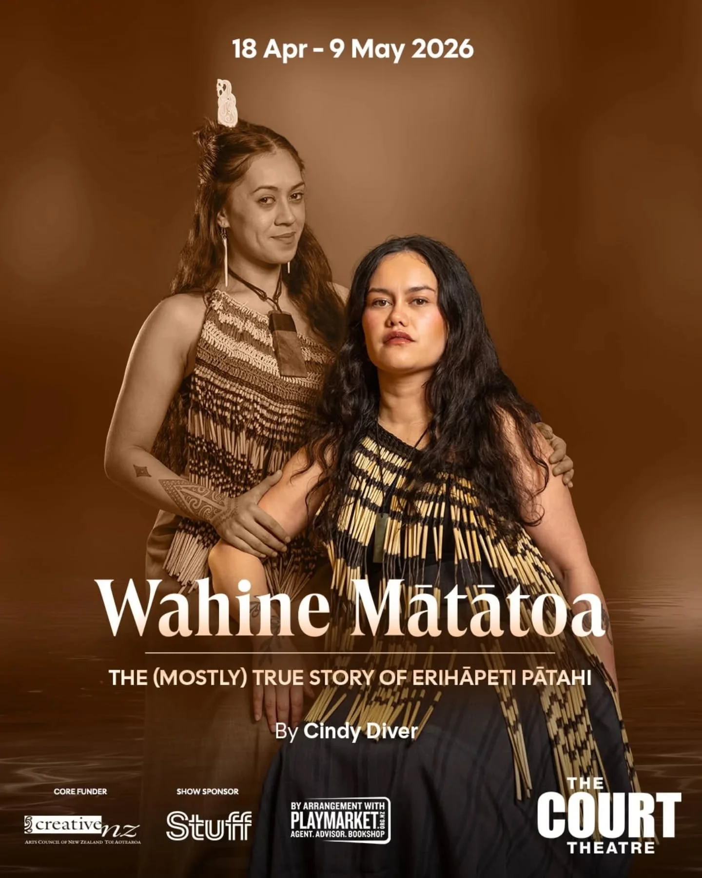 🌠 Wahine Mātātoa 🌠

📅18 April - 9 May
📍Stewart Family Theatre, The Court Theatre, CHC
🎟$35 - $59
Book tickets at >>> @courttheatrenz

A hilariously daring journey through time, ancestry, and adventure, where dreams, decisions, and tupun
