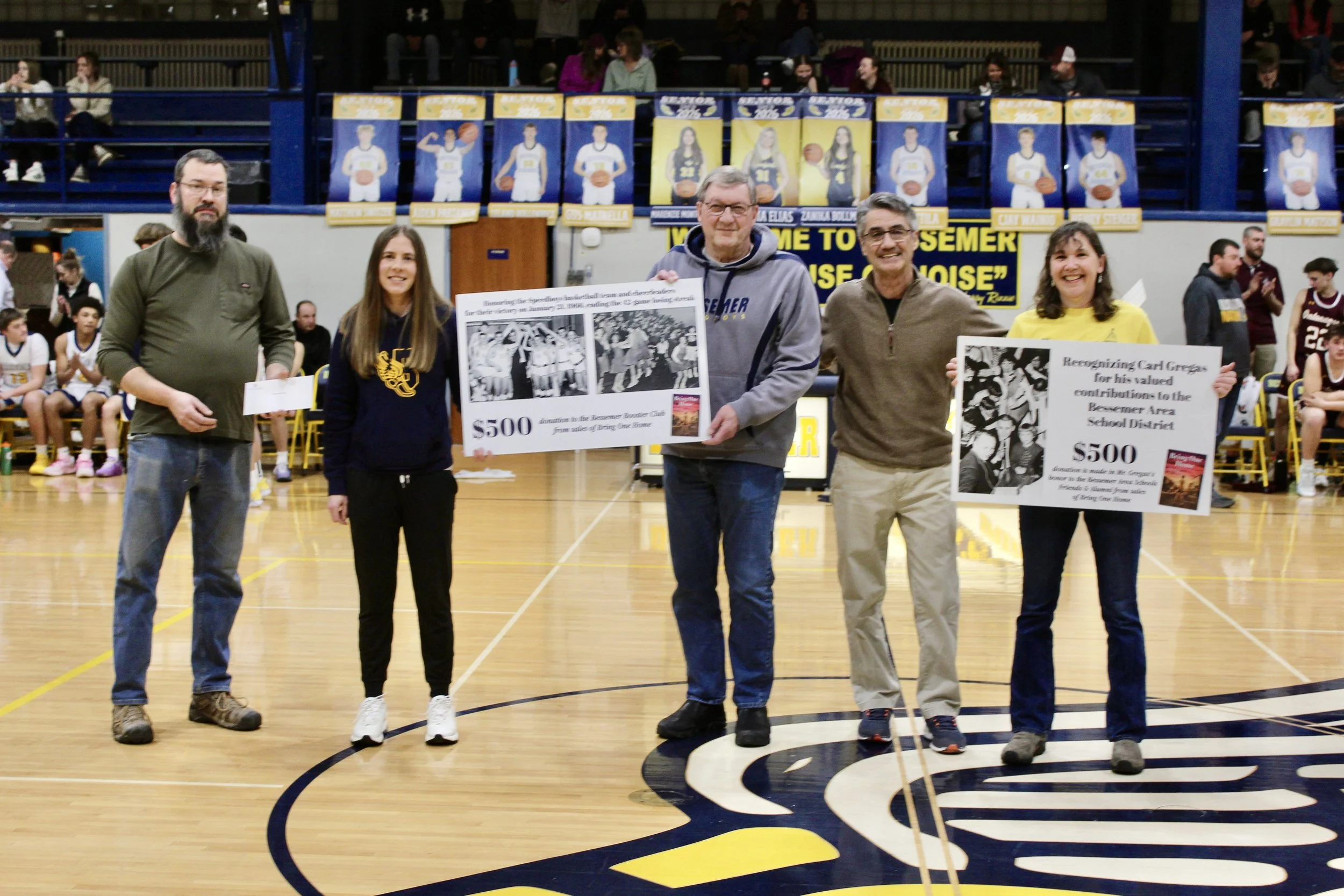 “Bring One Home” proceeds donated to Bessemer Area Schools