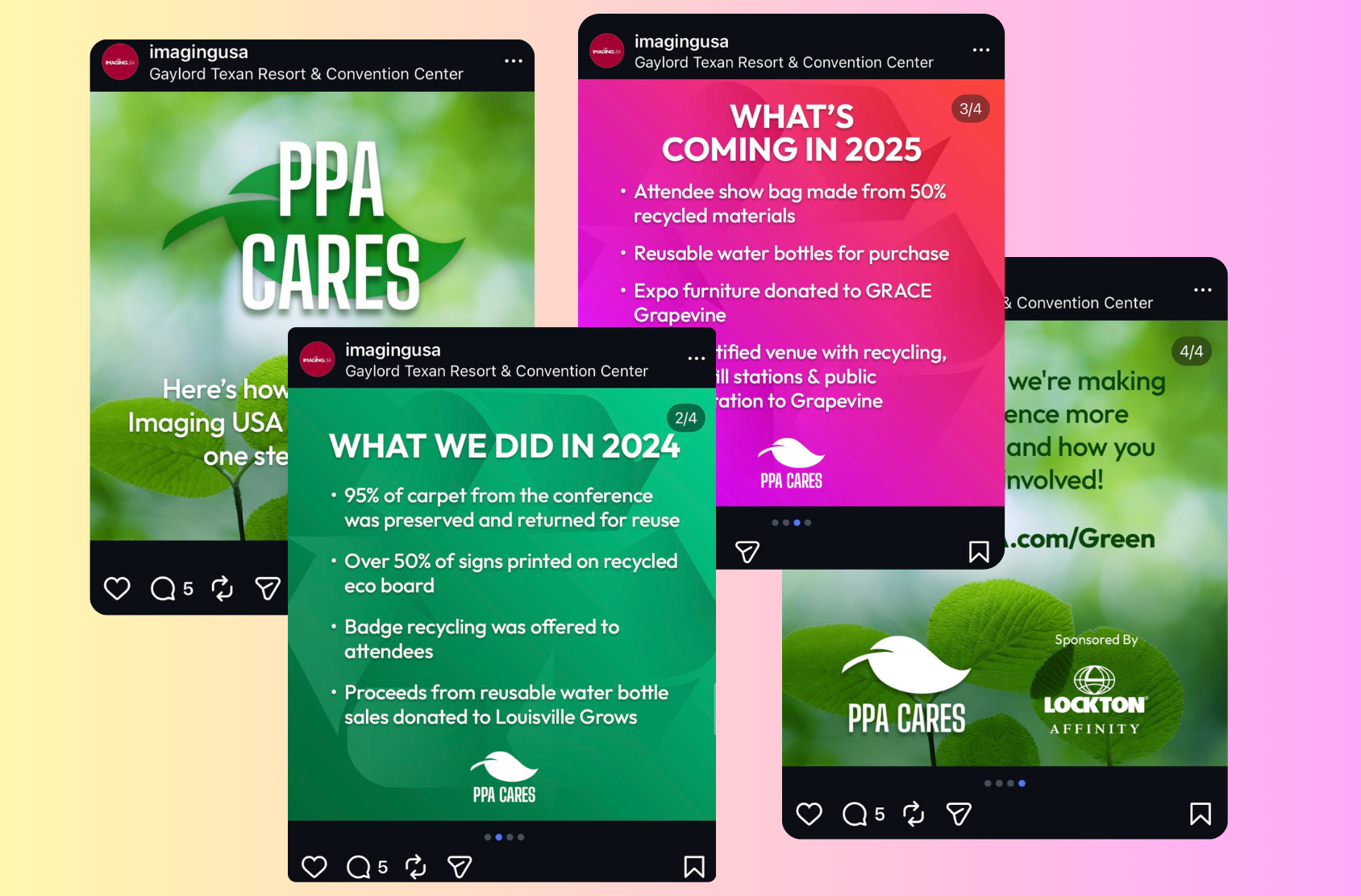 Sustainability Messaging &amp; Multi-Channel Campaign for PPA Cares&nbsp;