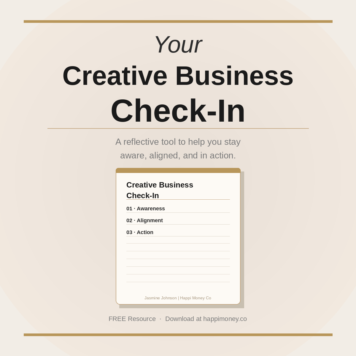 Creative Business Check In