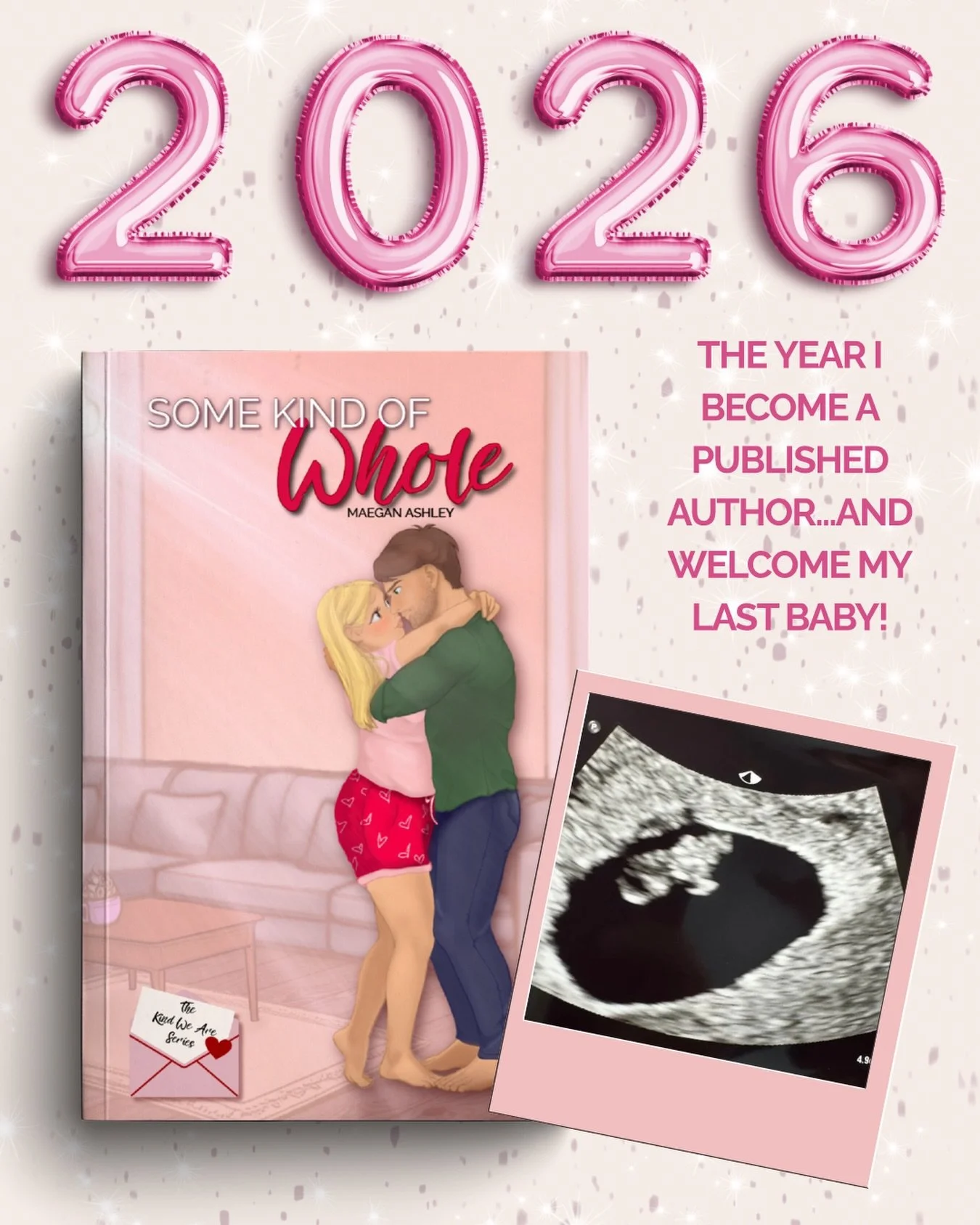 Some dreams take years. Some take nine months. ✨

Two creations. One year.
One written with words&hellip; one written with love.
Hello, 2026. 📖👶

#indieauthor #debutromanceauthor #SomeKindofWhole #romancereader