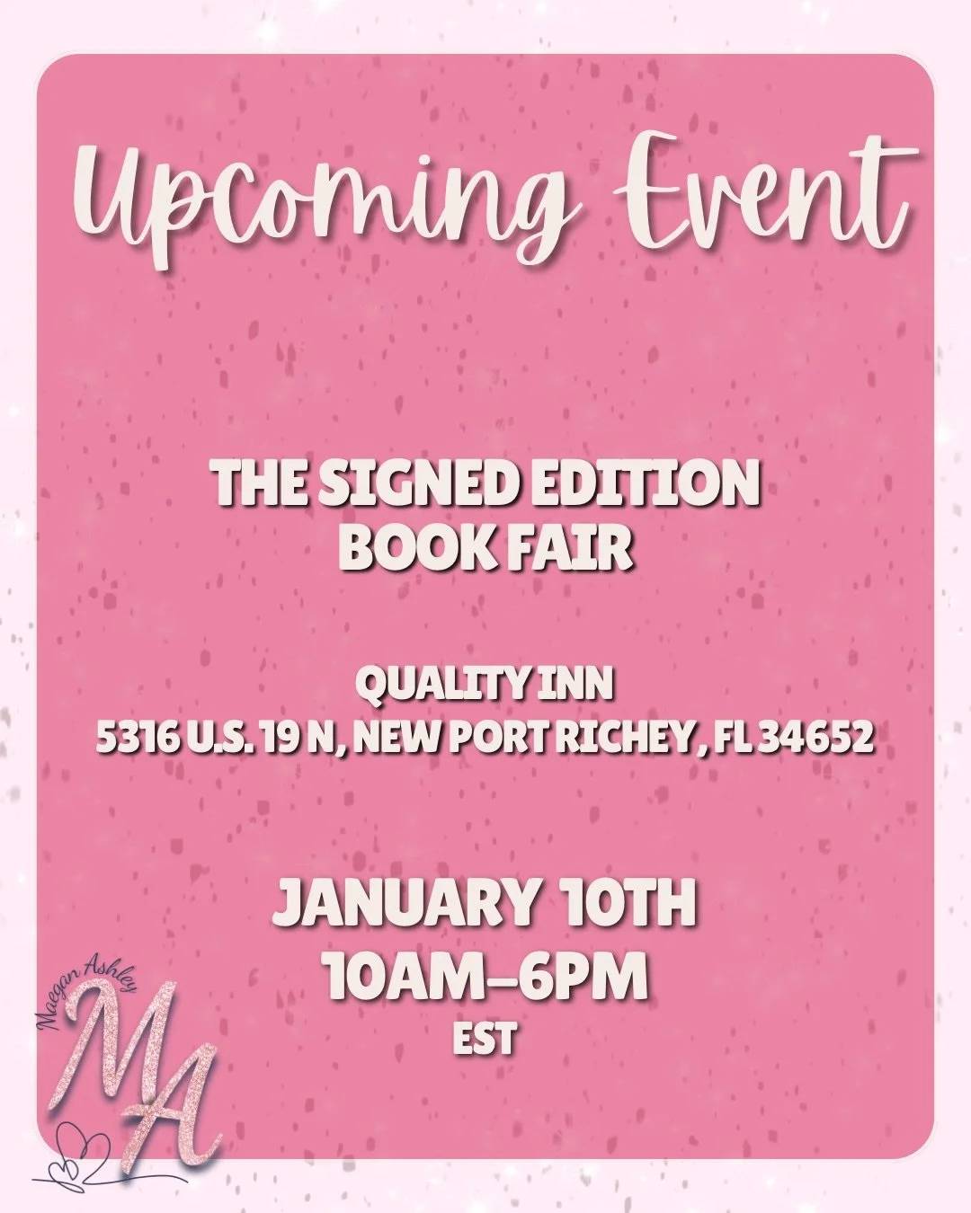 So excited to be attending The Signed Edition Book Fair THIS SATURDAY, January 10th! 

Come say hi, grab a signed copy of Some Kind of Whole, and snag some fun swag 💖📚
📍 Table 24
🖊️ Signing all day
🤍 Hugs always welcome

⁉️ What do you love most