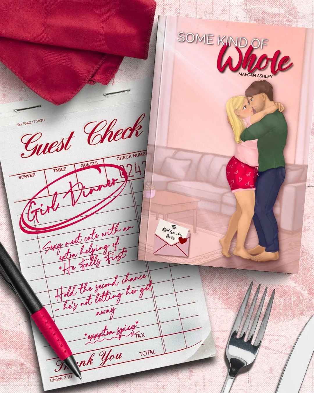 Can we get this check, please?! 🤤

Here&rsquo;s what to expect when you dive into Kinley and Parker&rsquo;s world:&nbsp;

💋 Age Gap
&hearts;️ Possessive MMC
💋 Love after heartbreak
&hearts;️ Workplace romance
💋 Guarded FMC
&hearts;️ Mental Health