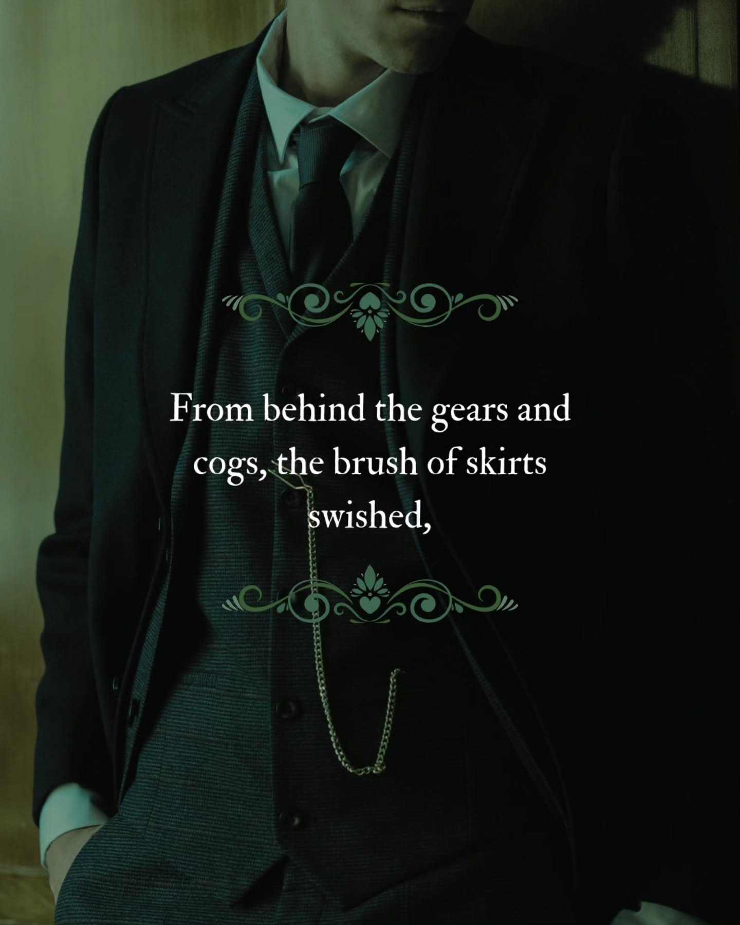 First official sneak peek at Smoke in the Mirrors ✨️💚💨🪞🥀🌿💎❤️&zwj;🔥👸🗡💚✨️

#historicalfantasy #nospice #romantasy #book2 #slantedlondon

How many more quotes should I share?