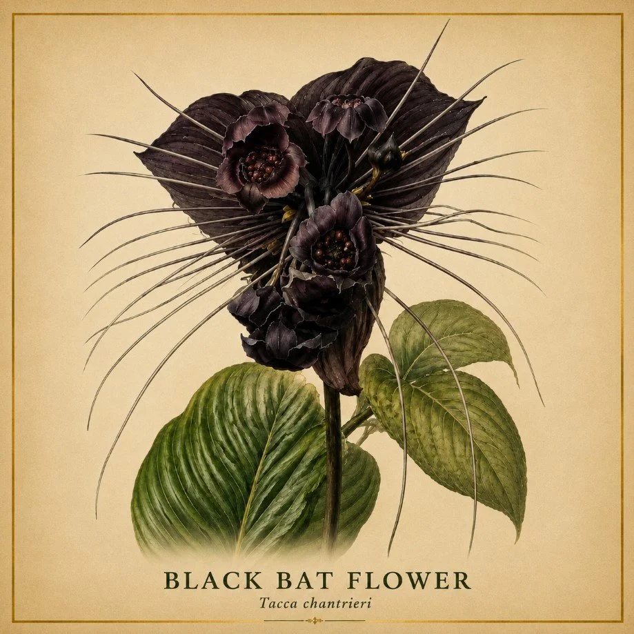 Black Bat Flower