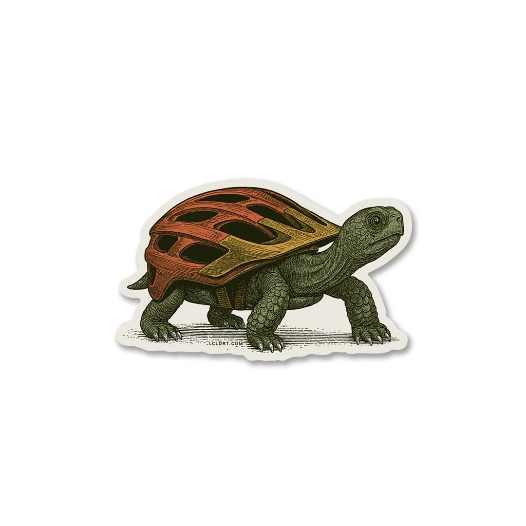Turtle Shellmet Sticker
