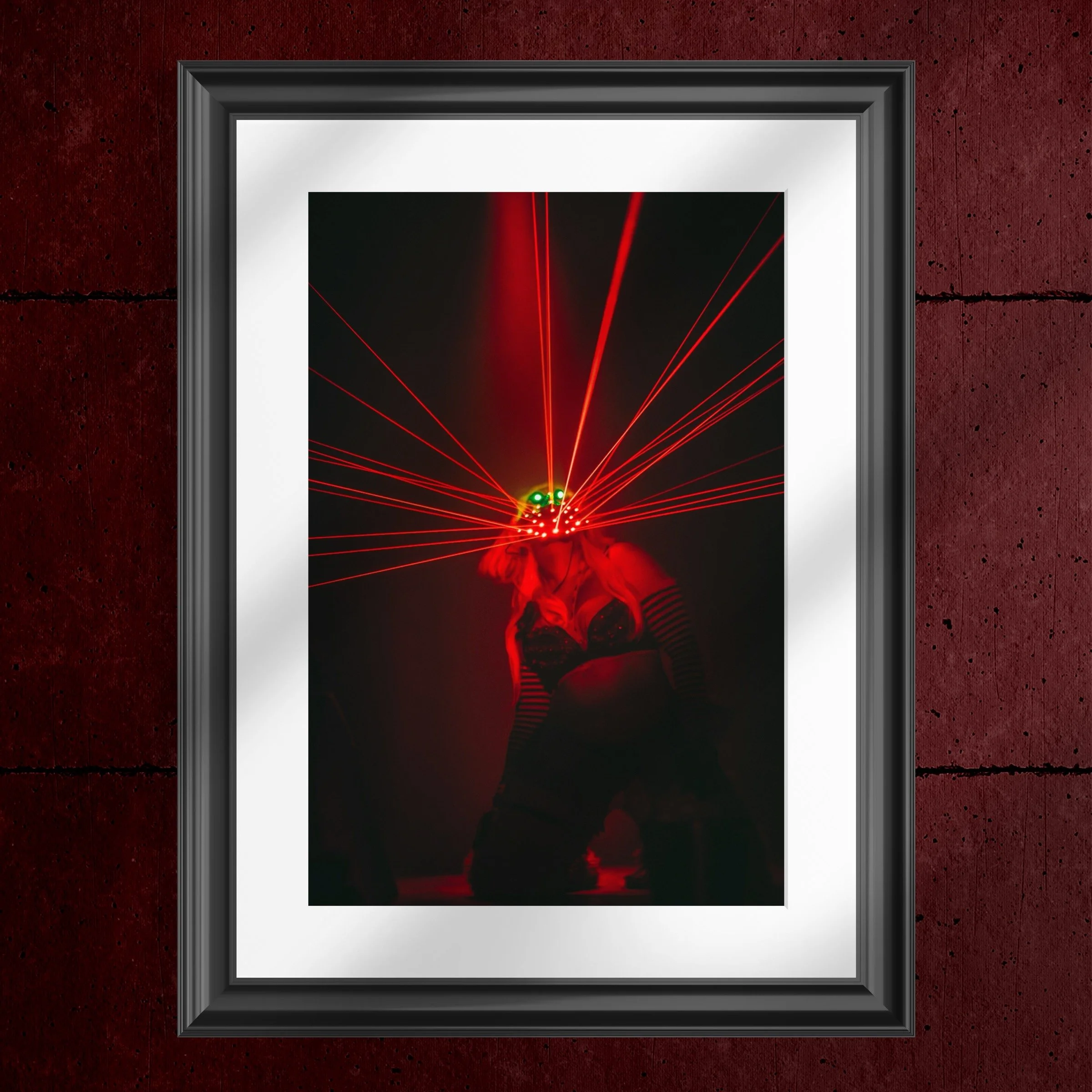 Sailem From Hell at The Allways Lounge | Burlesque Fine Art Photography | Museum Quality Giclee | Signed and Editioned Print