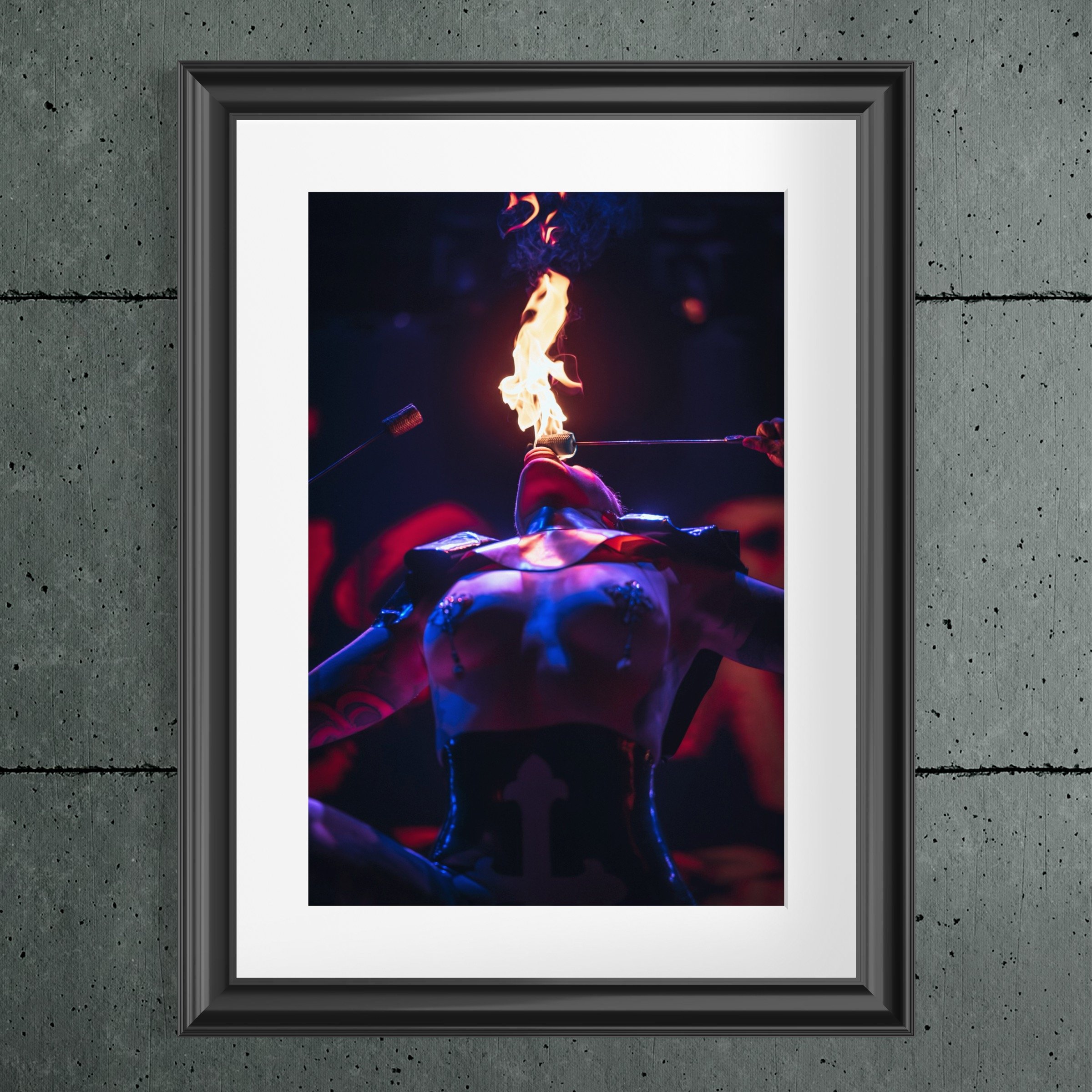 Cervena Fox at Teaserfest 2025 | Burlesque Fine Art Photography | Museum Quality Giclee | Signed and Editioned Print