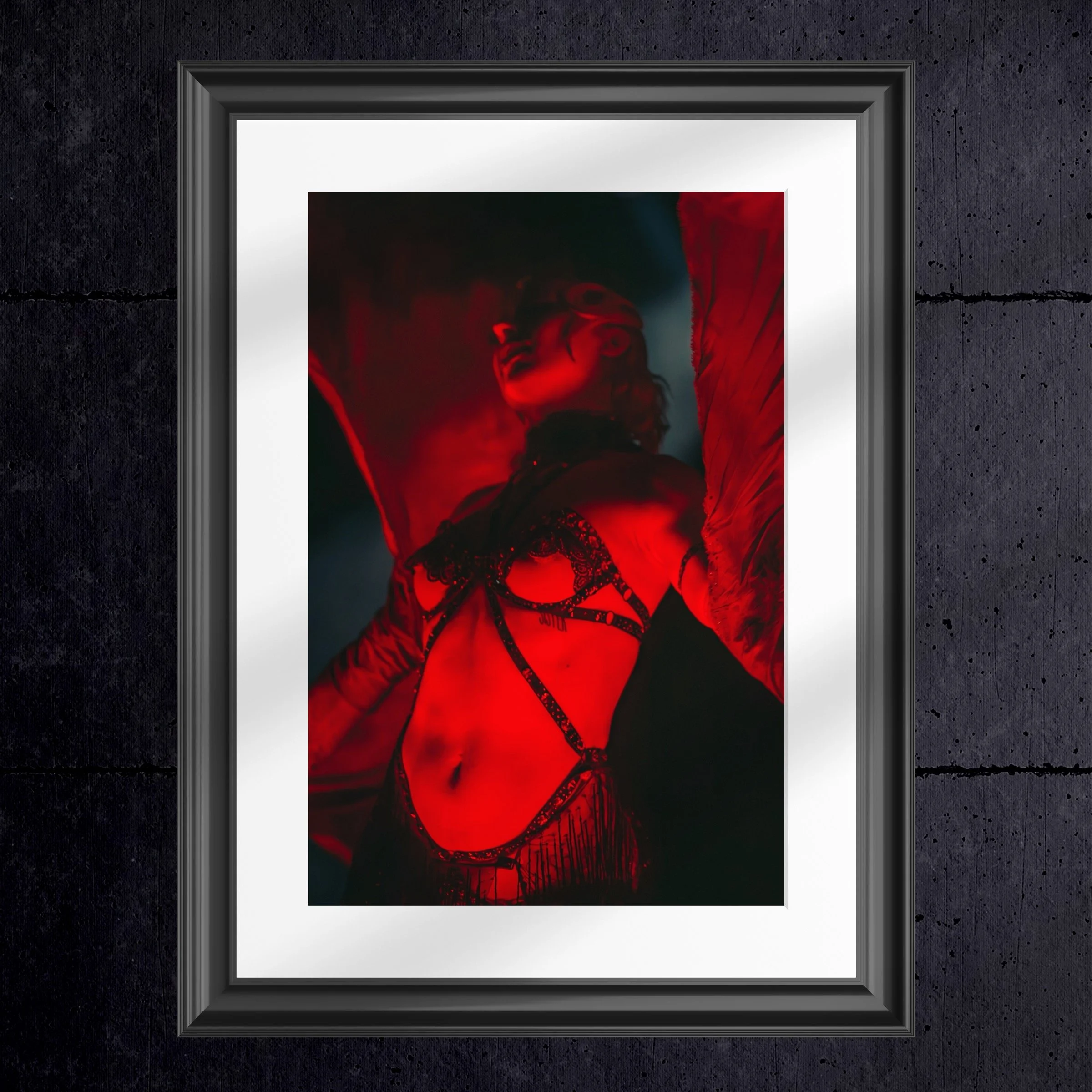 Aria Delanoche at The Joy Theater | Burlesque Fine Art Photography | Museum Quality Giclee | Signed and Editioned Print