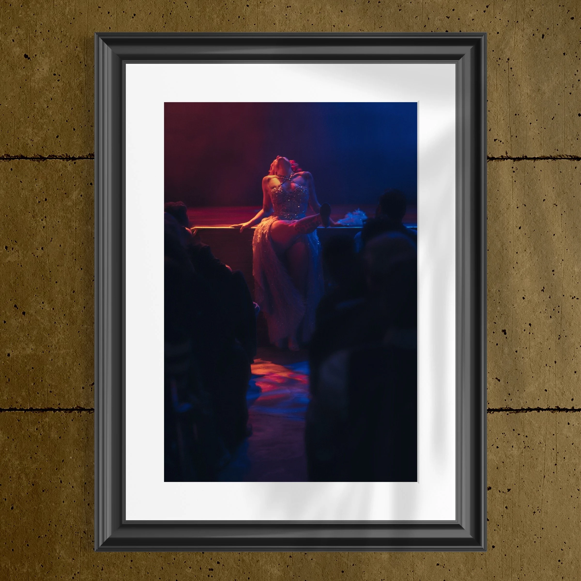 Ruby Lead at Teaserfest 2025 | Burlesque Fine Art Photography | Museum Quality Giclee | Signed and Editioned Print