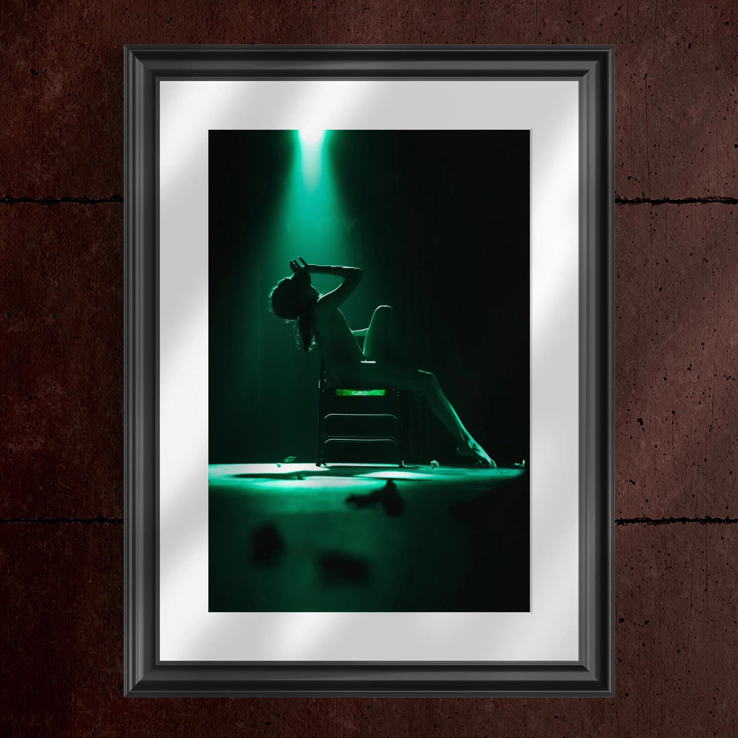 Ariana Amour at The Allways Lounge | Burlesque Fine Art Photography | Museum Quality Giclee | Signed and Editioned Print