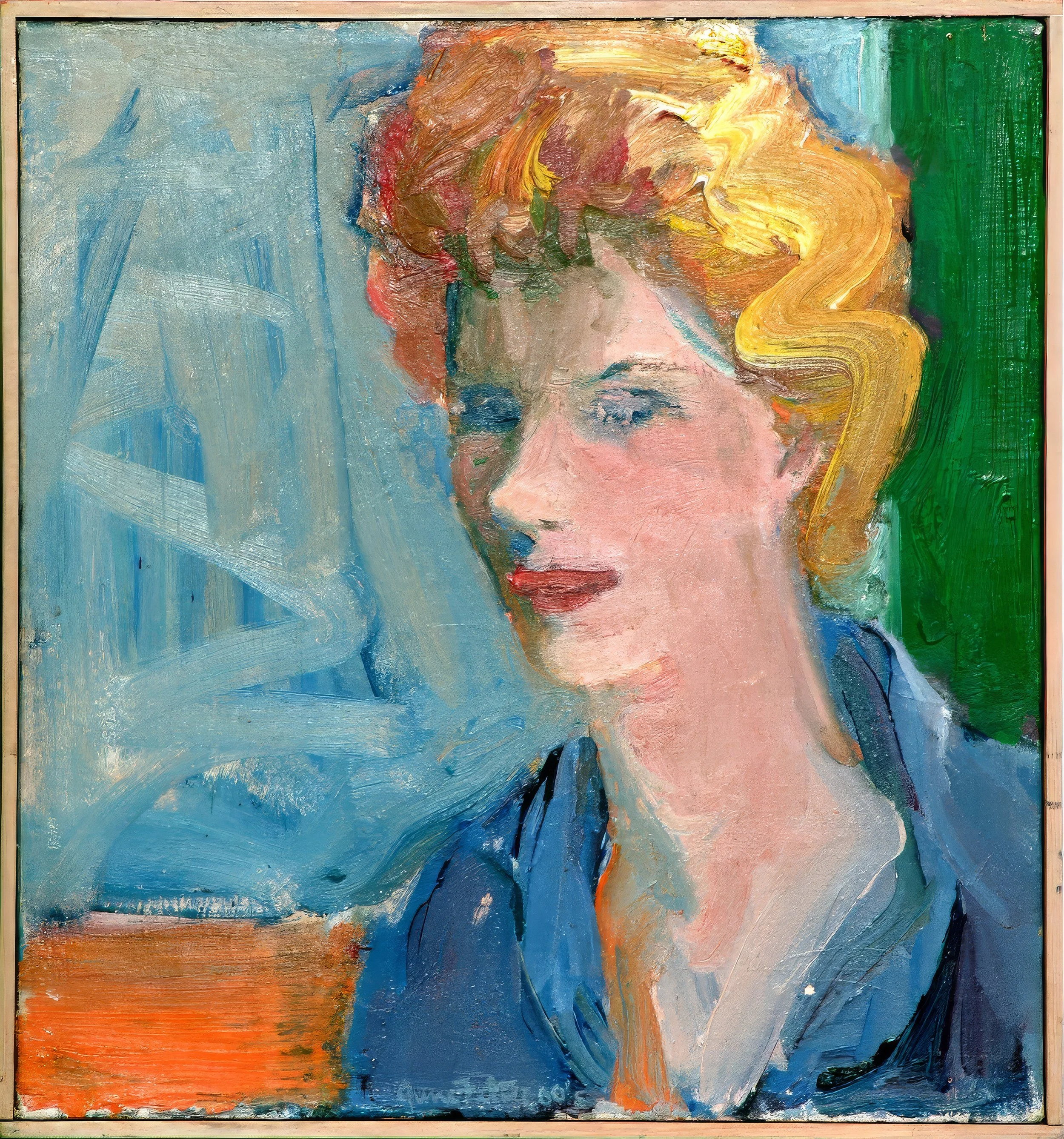 Blonde on Blue, 1963