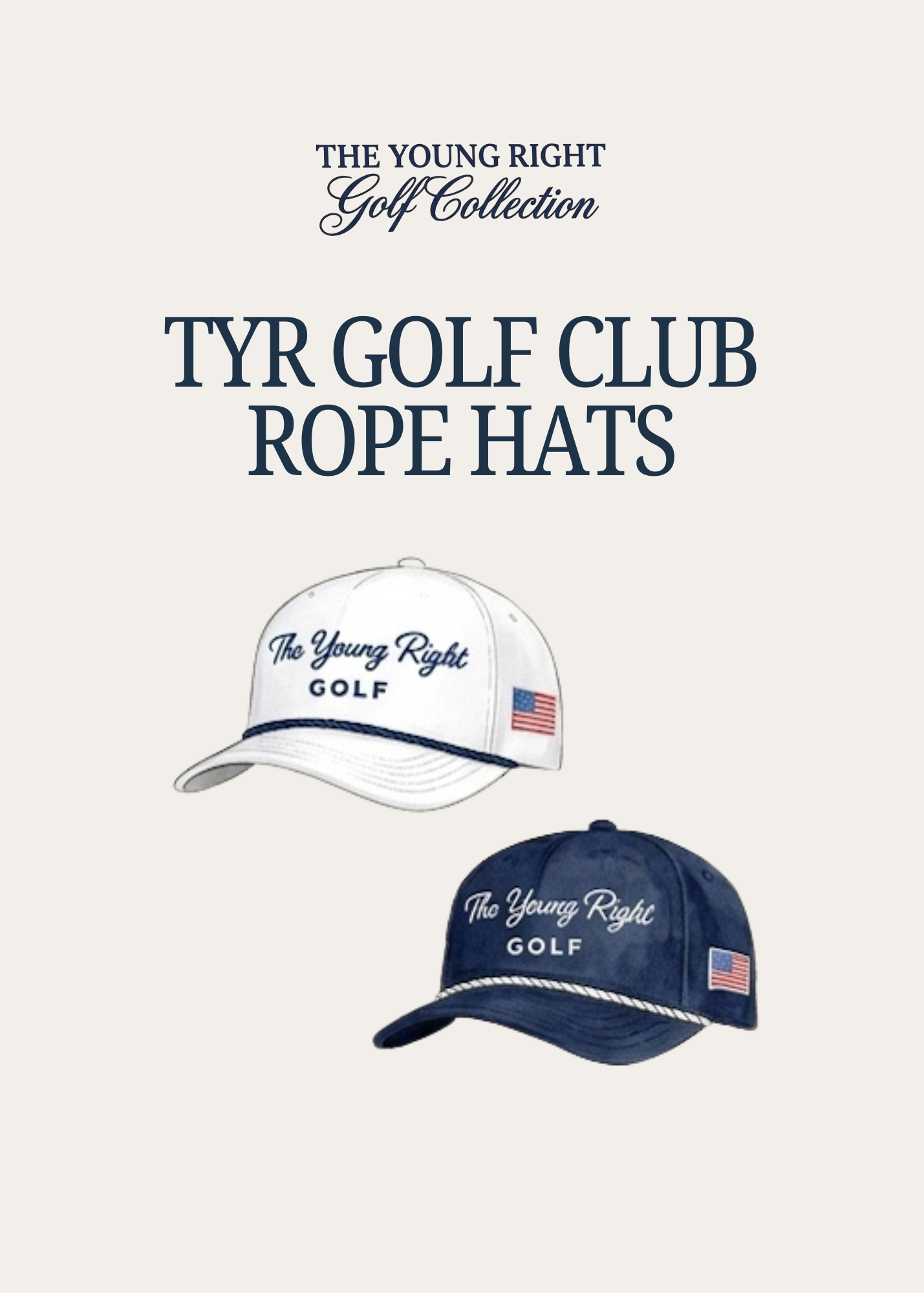 TYR GOLF CLUB ROPE HATS