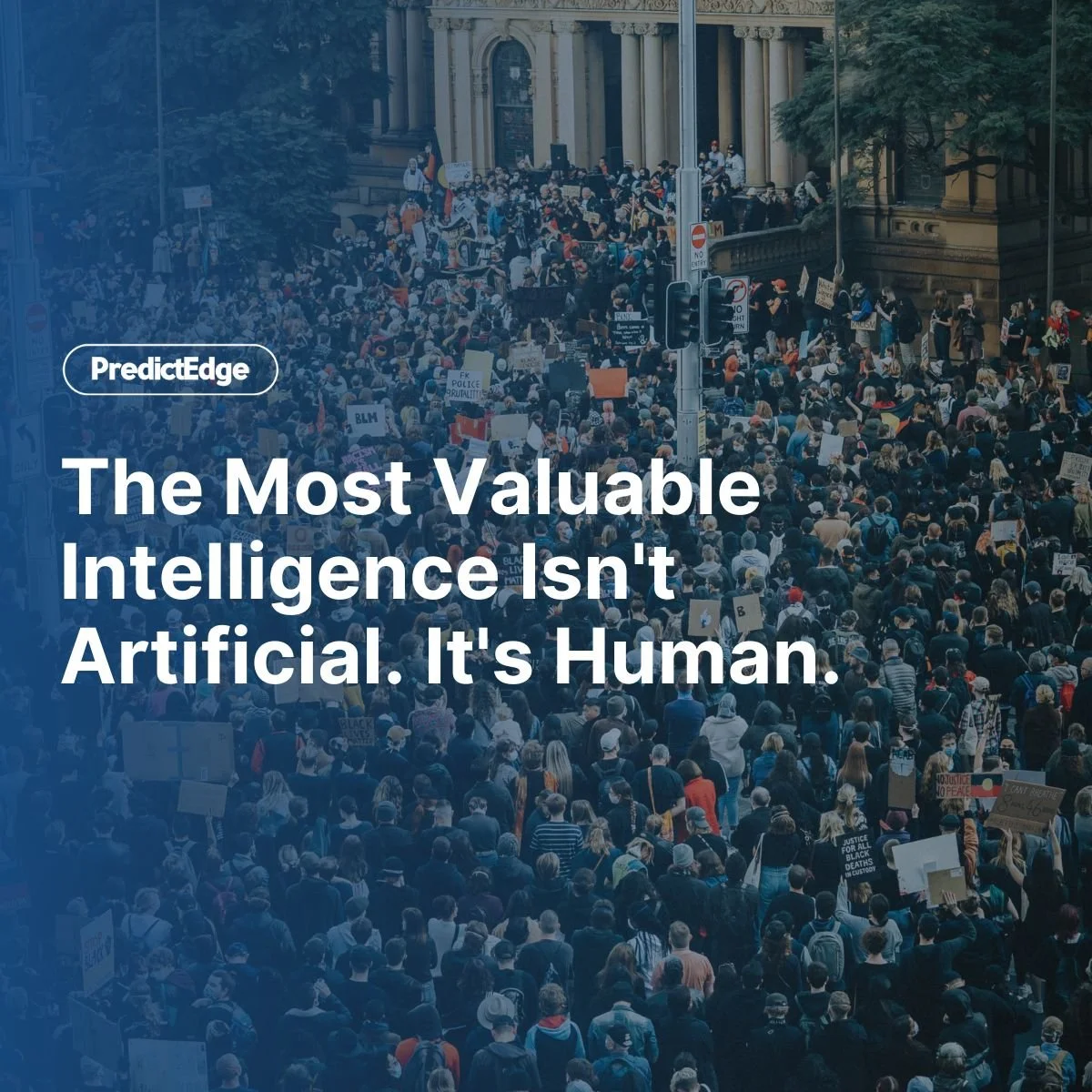 The Most Valuable Intelligence Isn't Artificial. It's Human.