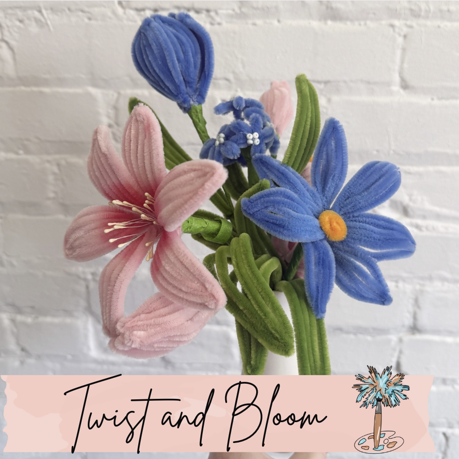 Twist and Bloom: Pipe Cleaner Flower Bouquet Workshop