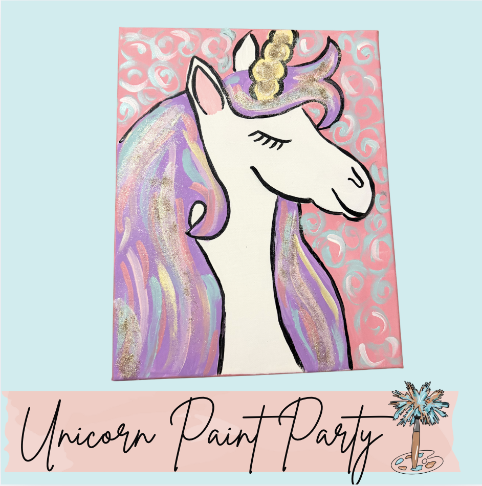 Unicorn Paint Party