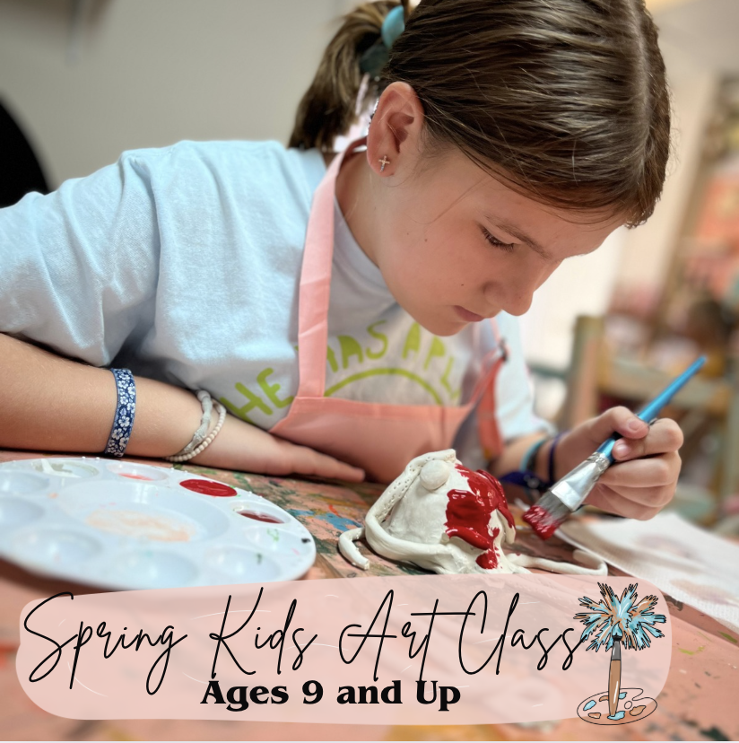 Spring Kids Art Class (Ages 9 and Up)