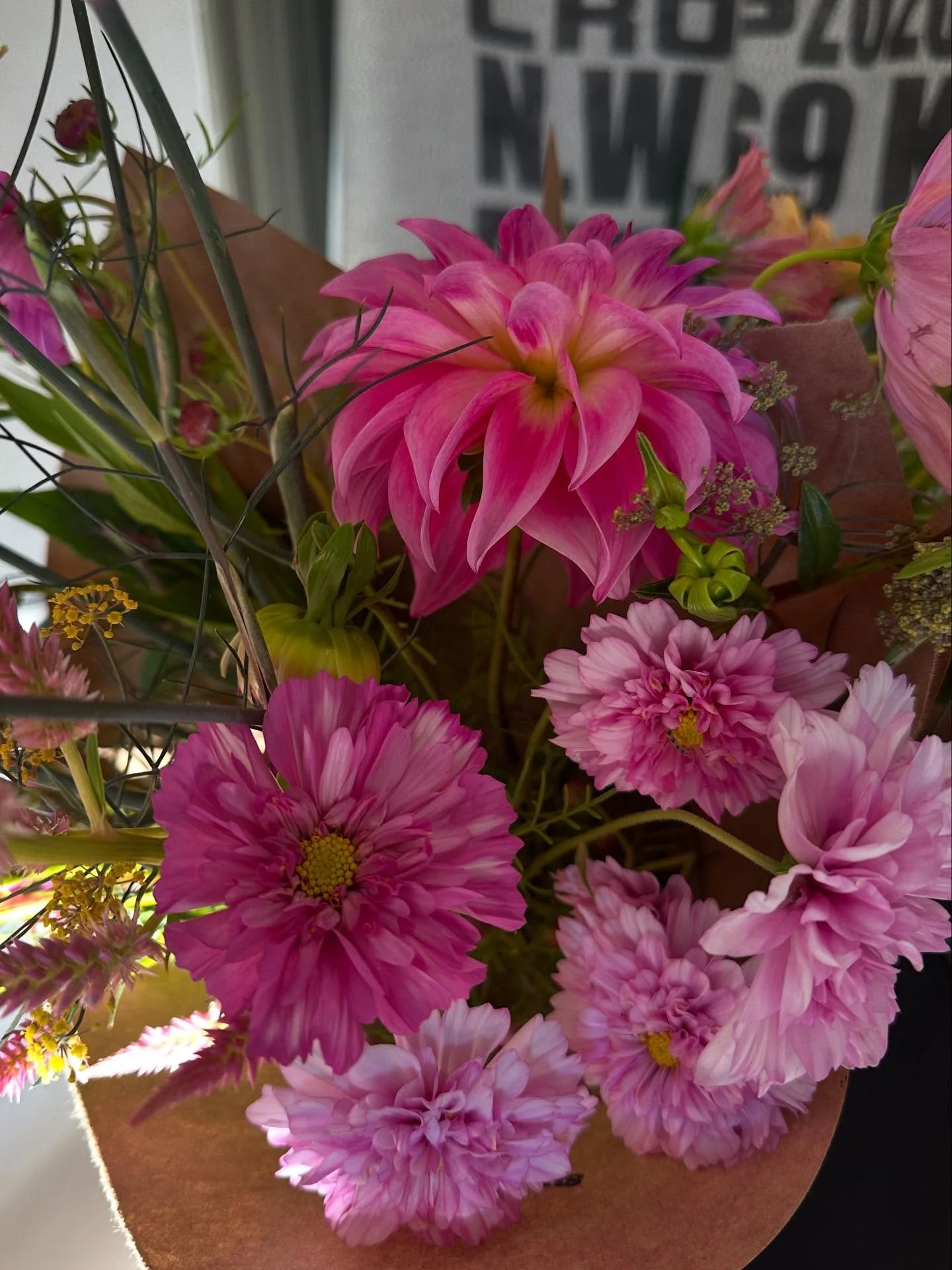 This year, every bouquet that I produce is wildly different. It may be my favorite part about this season, to get to play with new colors and forms as the season evolves. While one variety of blooms fades, a new one begins to crack open in the field.