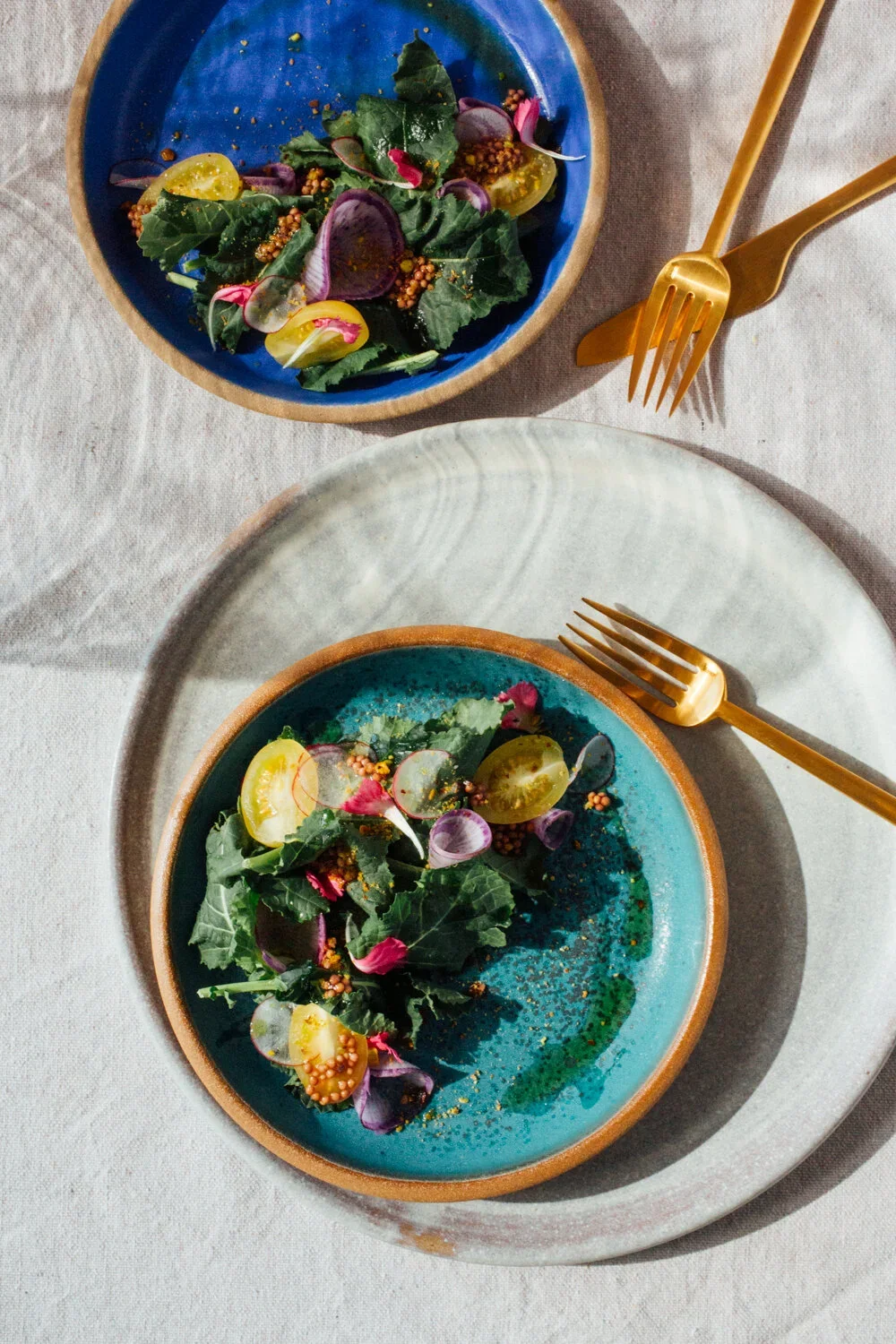 Settle Ceramics, handmade ceramics in Austin, TX. Image and styling by Austin-based product and food photographer, Mackenzie Smith.