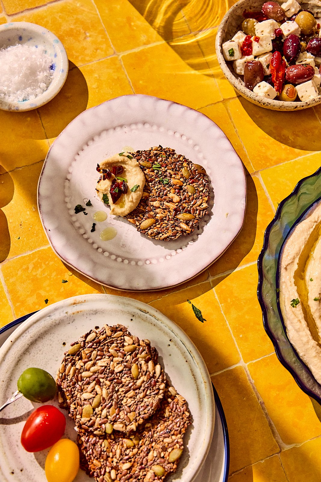 Ella's Flats, Spring 2024. Prop styling by Candice Putter. Food Styling by Ali Mendez. Image by Austin-based food and product photographer, Mackenzie Smith.