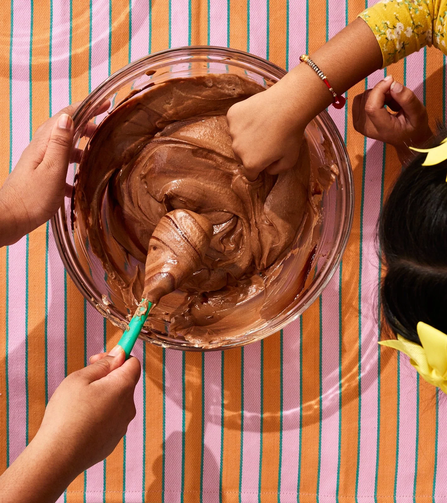 Chocolate Mouse Process, shot for Priya's Kitchen Adventures, by Priya Krishna. Image by Austin-based food photographer Mackenzie Smith, food styling by Maite Aizpurua. 