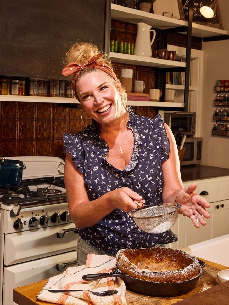 Jen Hatmaker for her cookbook, Feed These People. Image by Austin-based food and lifestyle photographer, Mackenzie Smith.