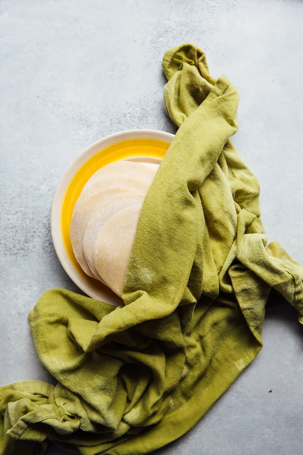 Dumpling wrappers by Austin-based food photographer, Mackenzie Smith.