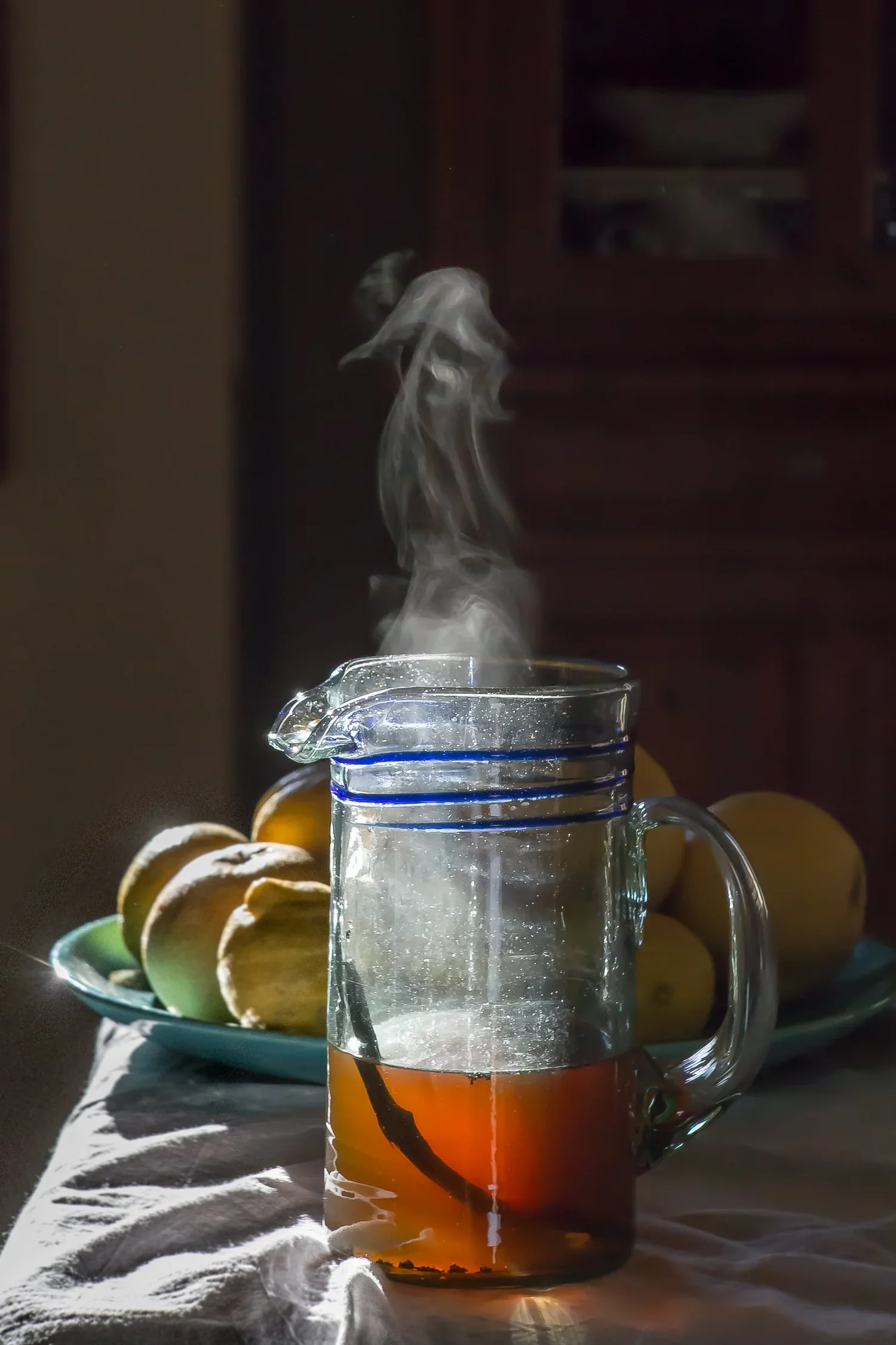 Hot tea by Austin-based food and beverage photographer, Mackenzie Smith.