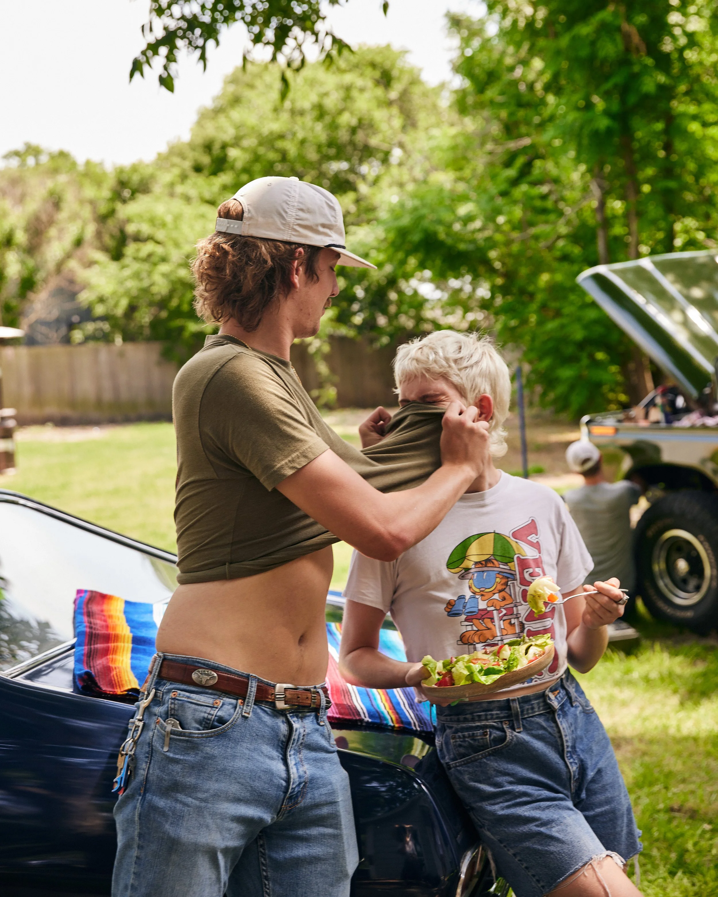 Caleb and Sydney Hatmaker for Jen Hatmaker's cookbook, Feed These People 2021. Image by Austin-based food and lifestyle photographer, Mackenzie Smith.