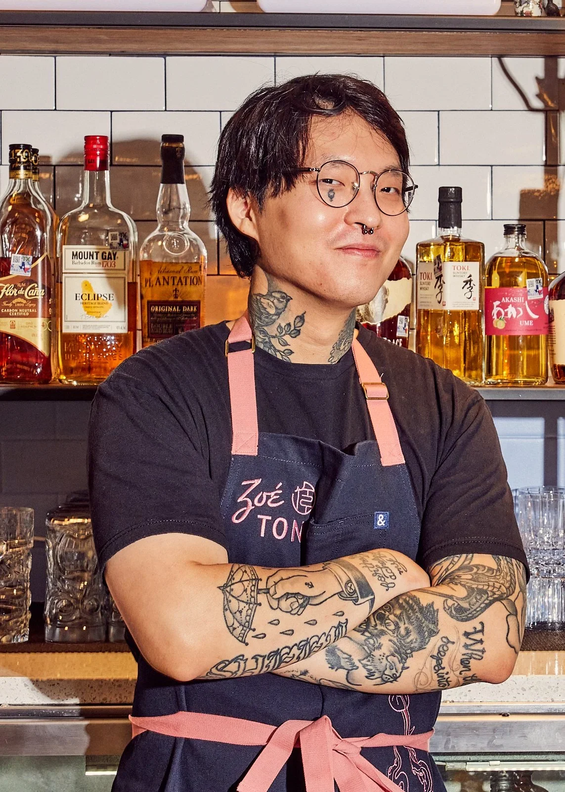 Chef at Zoe Tong, 2023. Image by Austin-based portrait and lifestyle photographer, Mackenzie Smith.