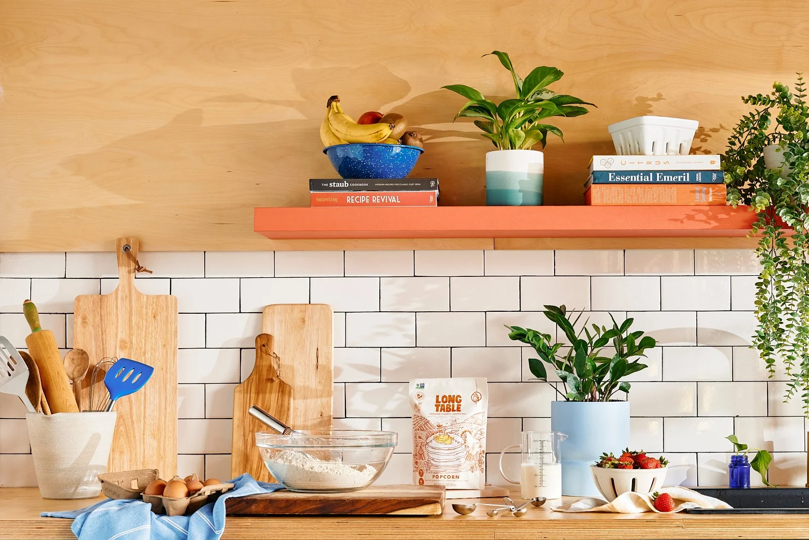 Long Table Pancakes, 2023. Prop styling by Audrey K. Davis. Food styling by Maite Aizpurua. Image by Austin-based product and lifestyle photographer, Mackenzie Smith.