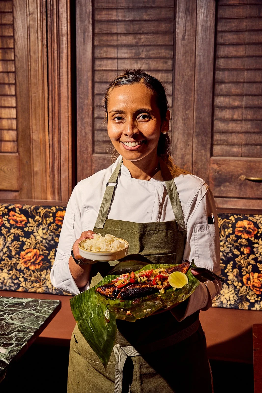 Chef Laila Bazahm of Siti. Image by Austin-based food and portrait photographer, Mackenzie Smith.