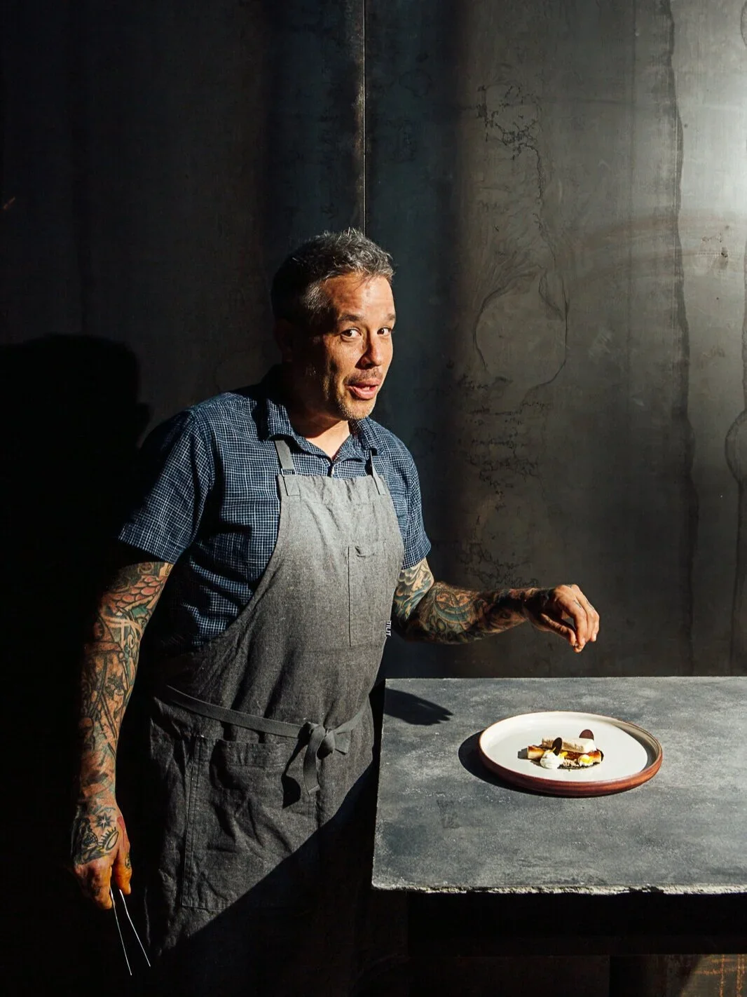 Chef Philip Speer, co-founder of Comedor. Image by Austin-based food and restaurant photographer, Mackenzie Smith.