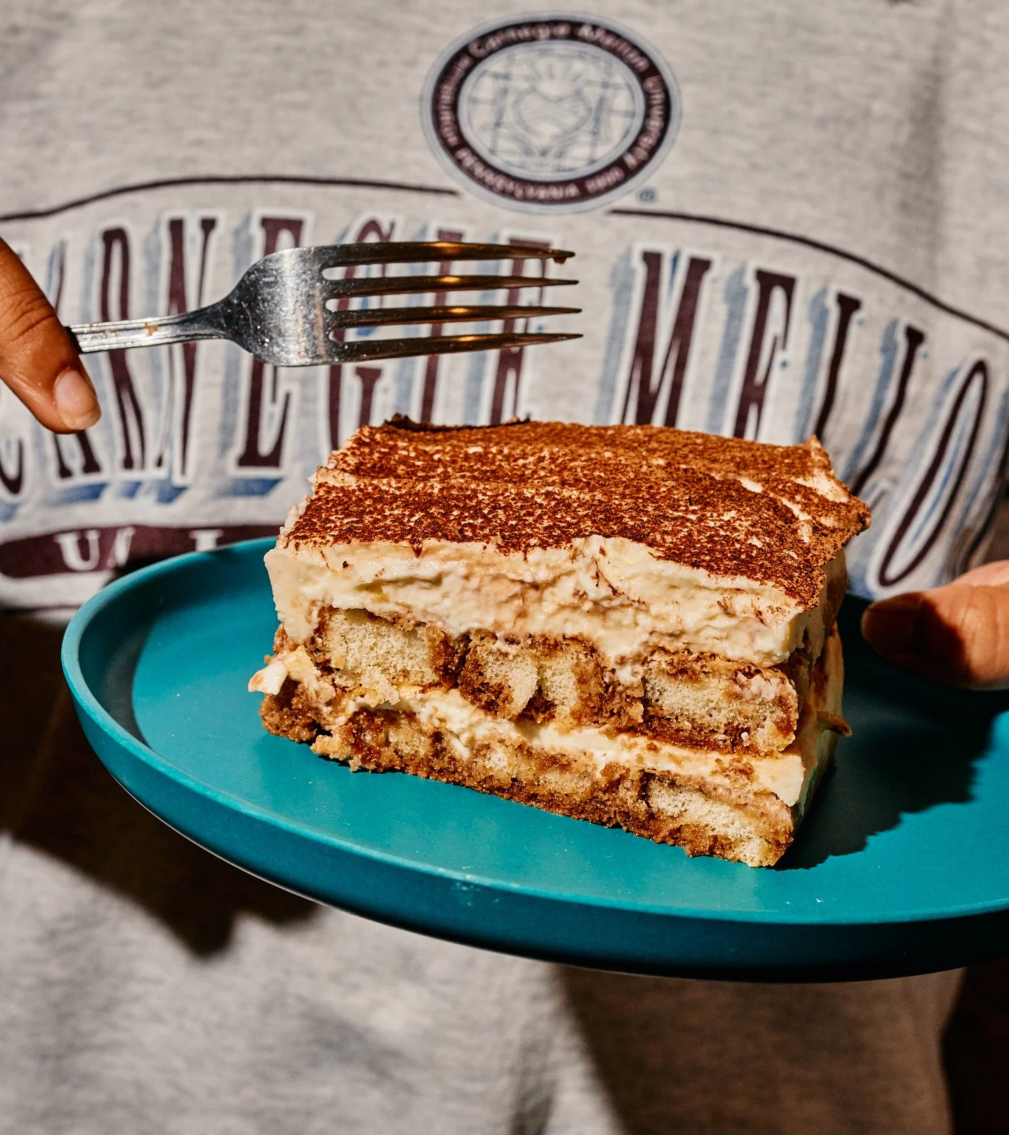 Tiramisu for Priya's Kitchen Adventures. Image by Austin based food photographer, Mackenzie Smith.