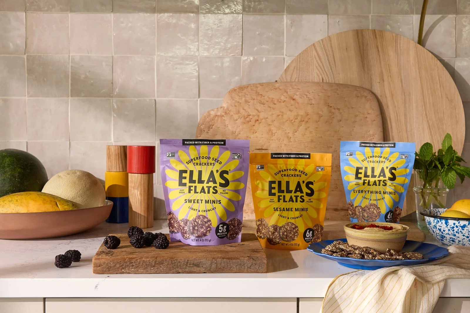 Ella's Flats campaign. Image by Austin-based food and product photographer, Mackenzie Smith.