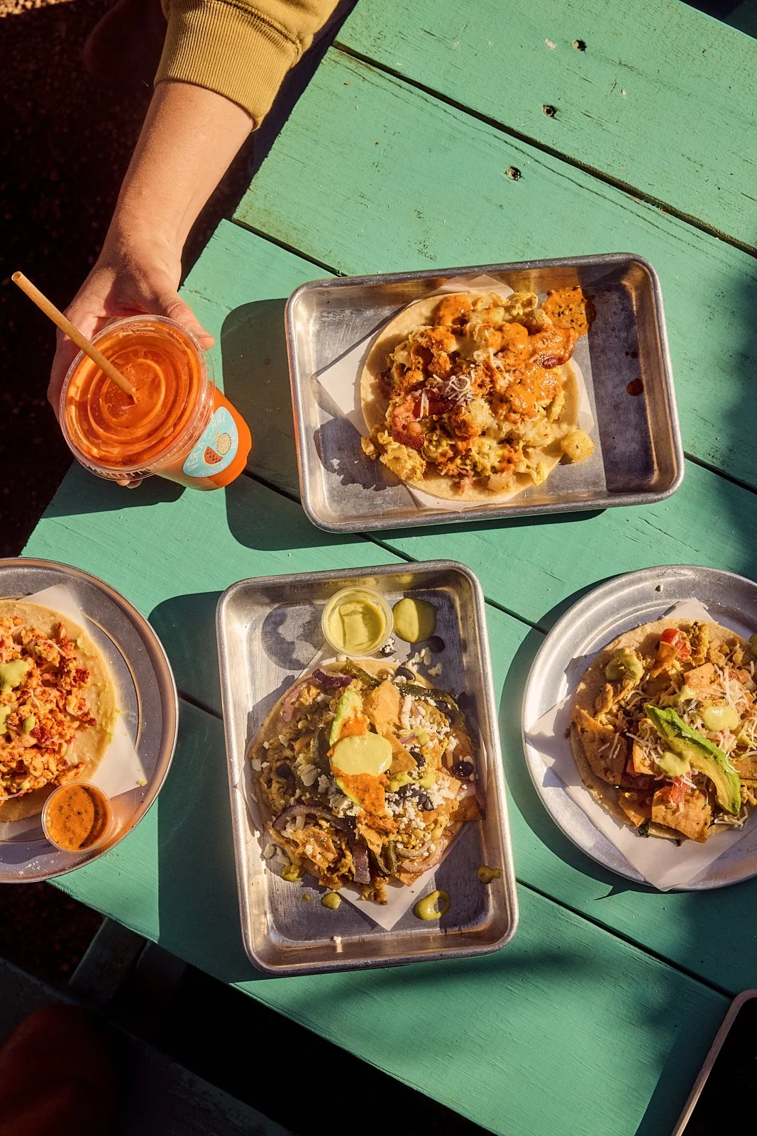 Veracruz All Natural's breakfast tacos. Image by Austin-based food photographer, Mackenzie Smith, for their cookbook.