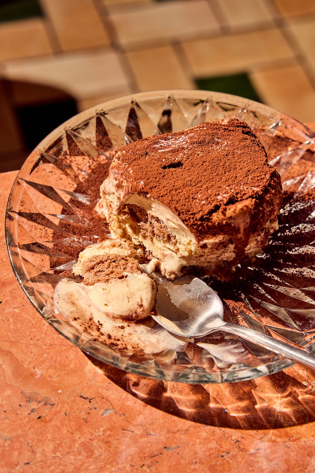 Tiramisu at Siti. Image by Austin-based food photographer, Mackenzie Smith.
