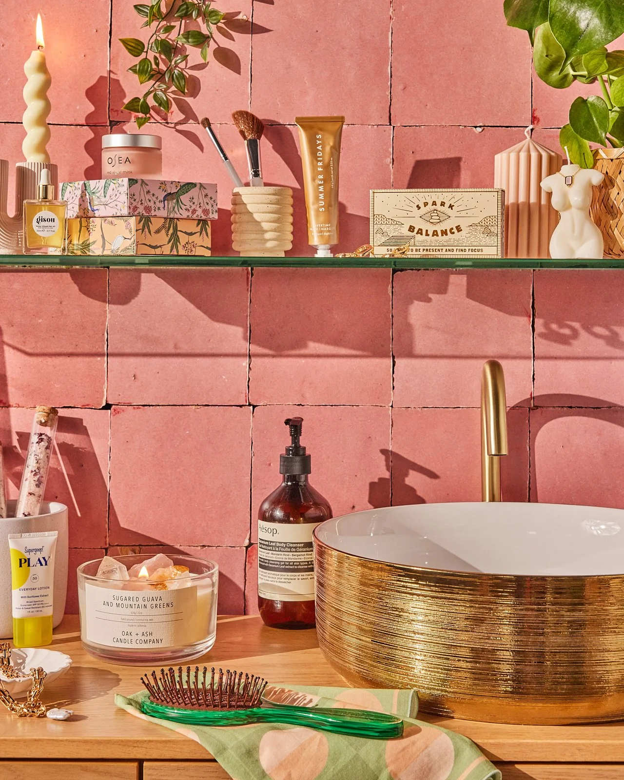 Summer Noon product. Image by Austin-based product and lifestyle photographer, Mackenzie Smith.