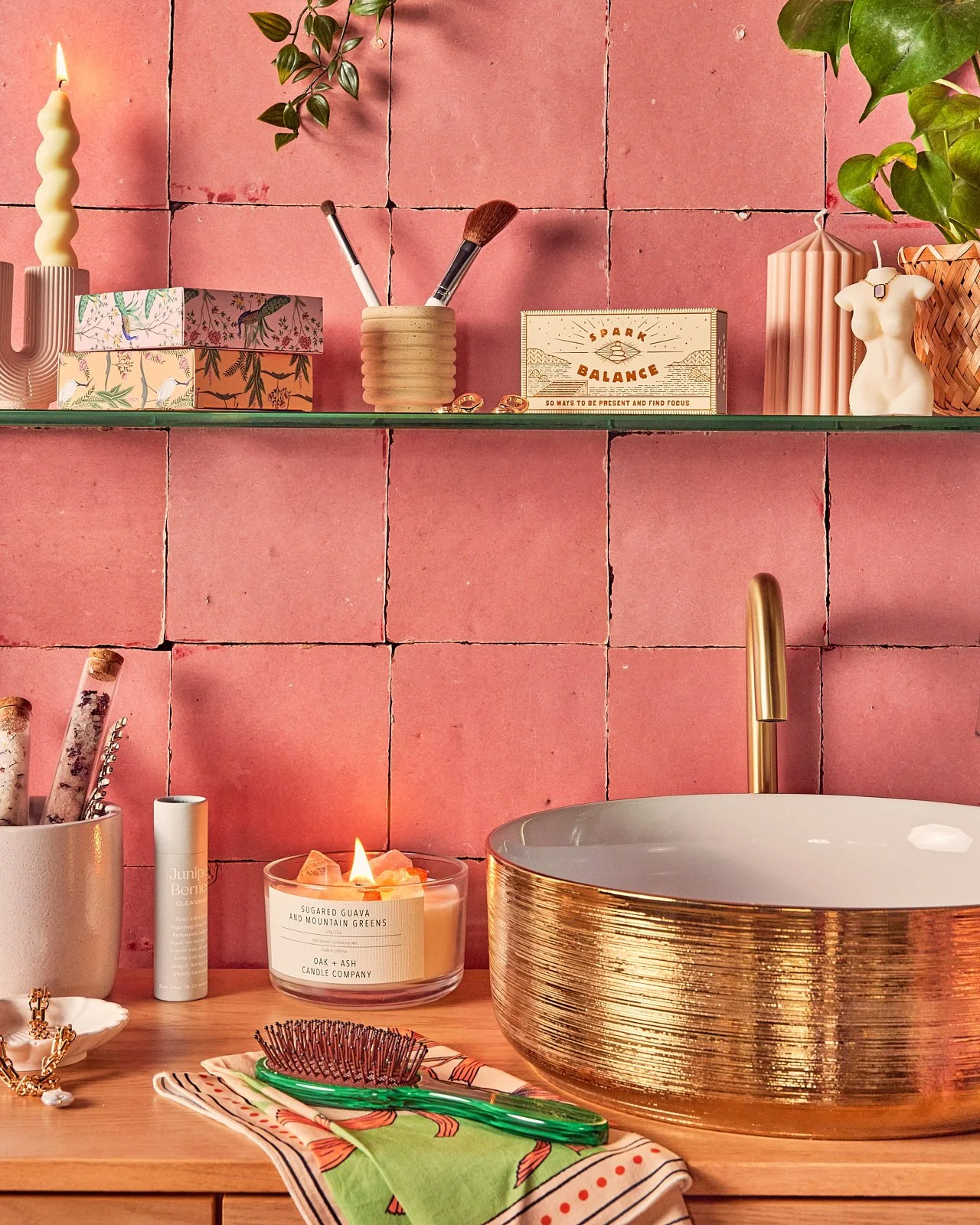 Summer Noon's product launch campaign. Styling by Candice Putter. Image by Austin-based product and lifestyle photographer, Mackenzie Smith.