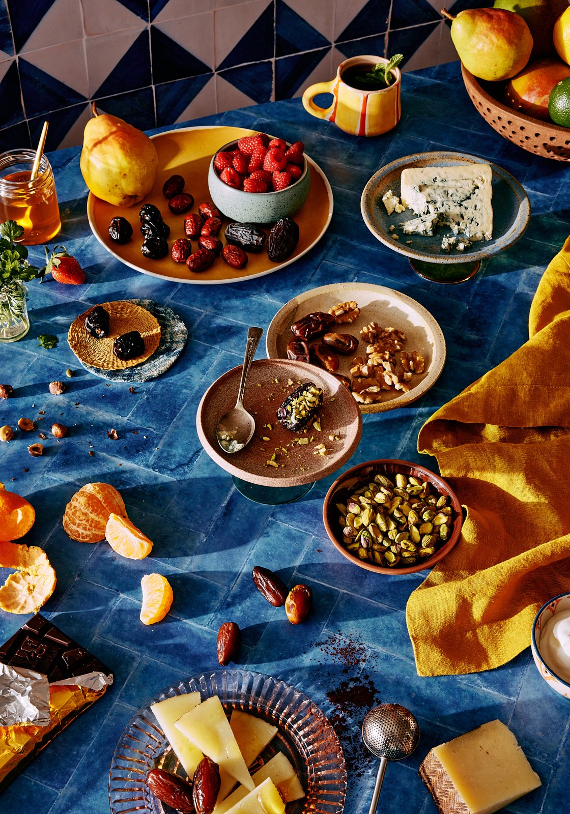 Cover for Date of the Day book by Ayesha Erkin. Image by Austin-based food photographer, Mackenzie Smith.