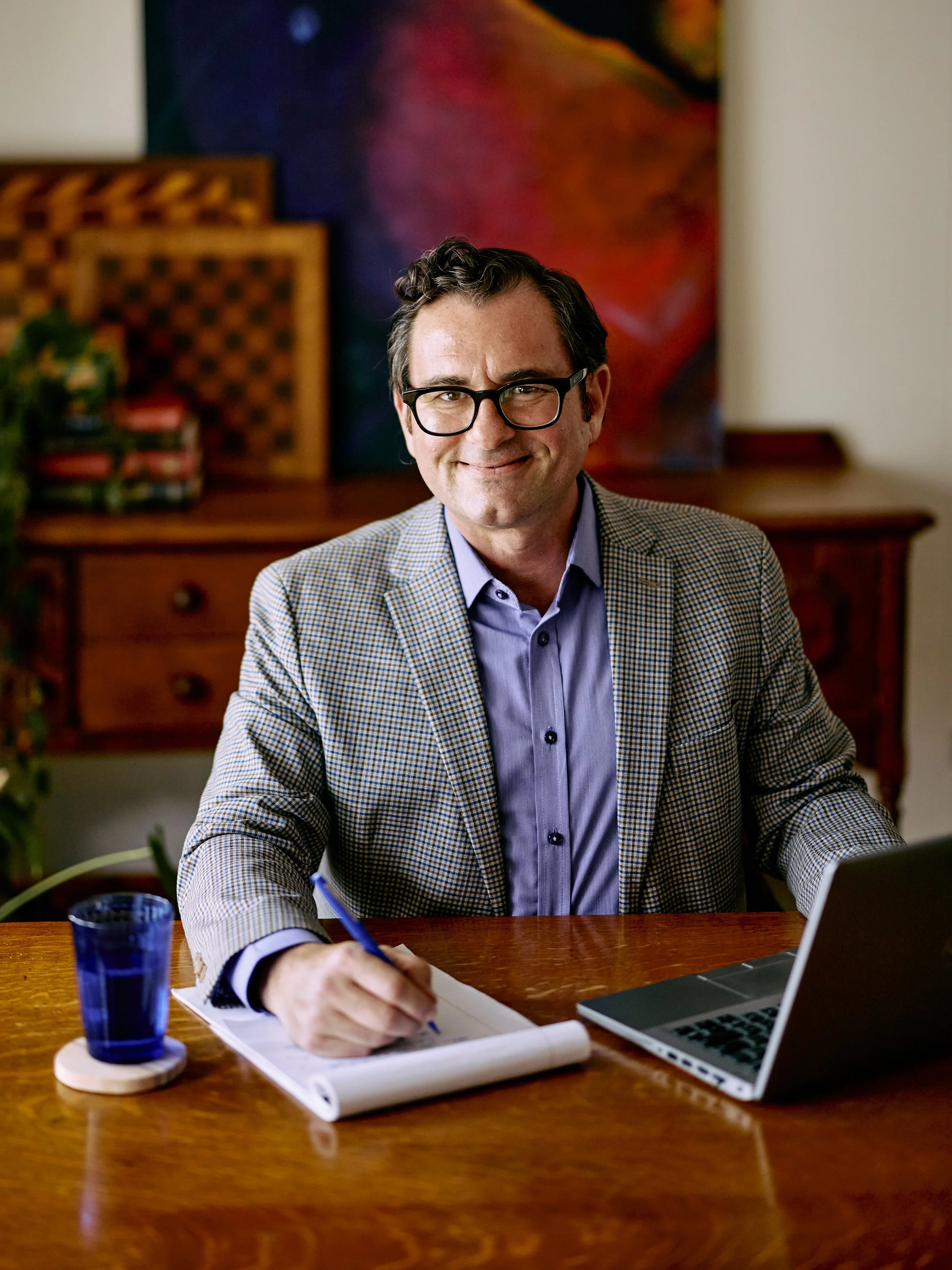 Jacob Rolls, Principal Attorney at Courtroom Intelligence, 2025. Image by Austin-based portrait photographer, Mackenzie Smith.