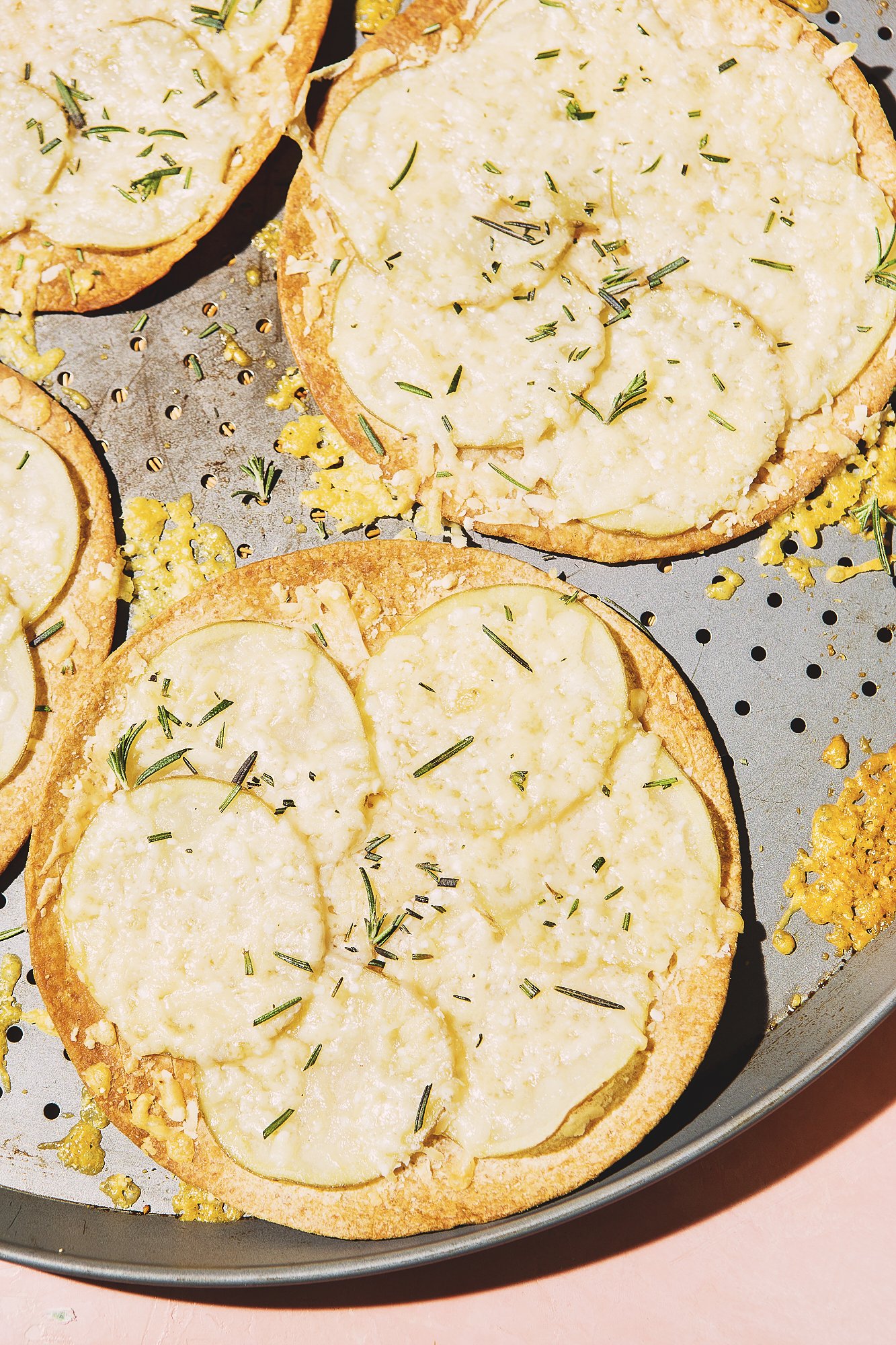 Roti Pizza. Styling by Judy Kim. Image by Austin-based food photographer, Mackenzie Smith for Priya Krishna's cookbook, Indian(ish) 