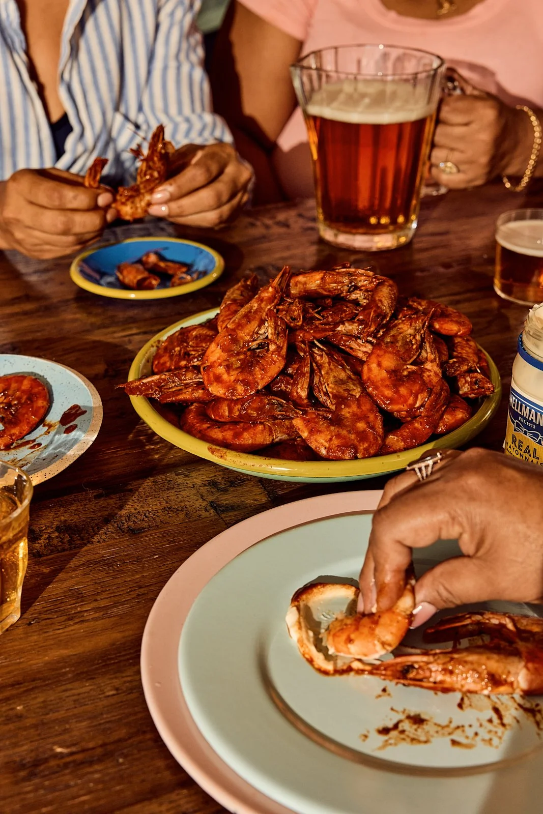 Garlic chipotle shrimp for Veracruz All Natural's cookbook. Image by Austin-based food photographer, Mackenzie Smith.