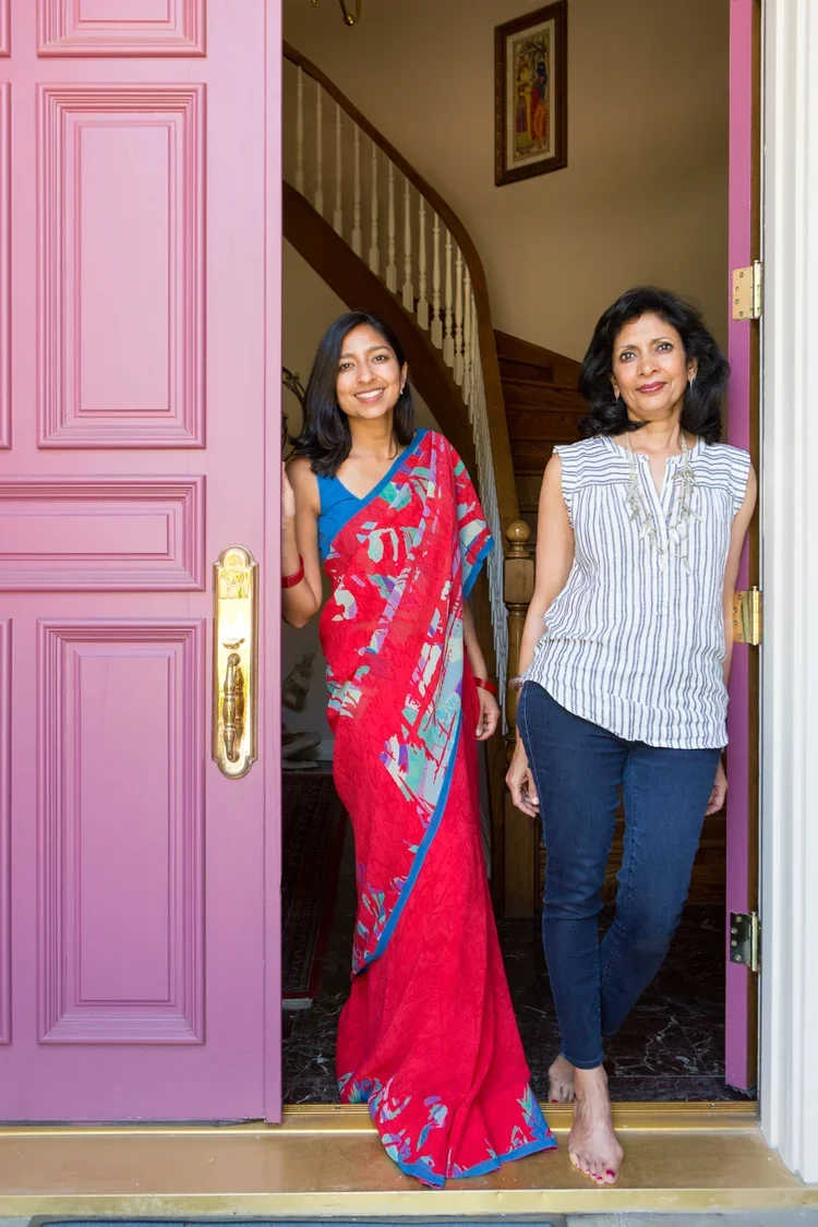 Portrait of Priya & Ritu Krishna, for Priya's first cookbook, Indian-ish. Photo by Austin-based food photographer, Mackenzie Smith.