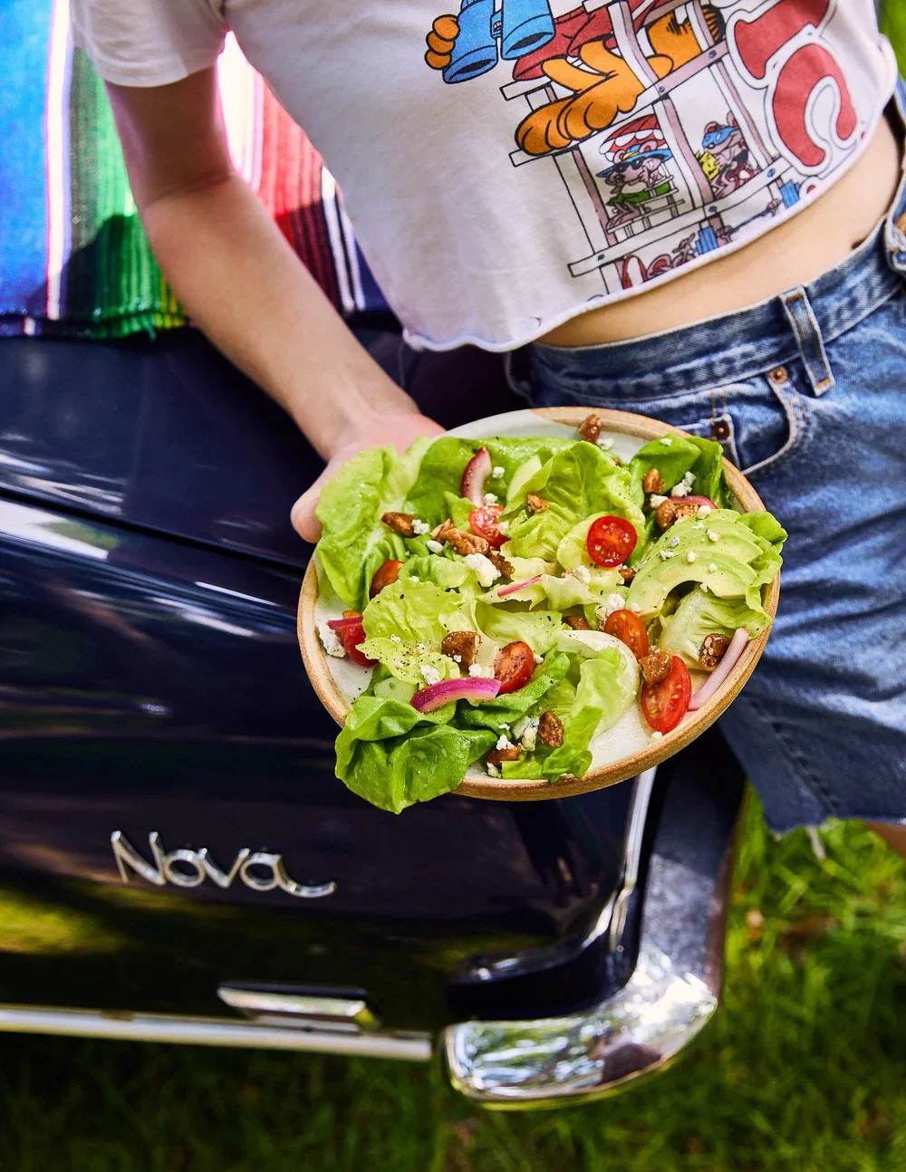 Sydney's Favorite Salad for Jen Hatmaker's Feed These People cookbook. Image by Austin-based product and food photographer, Mackenzie Smith.