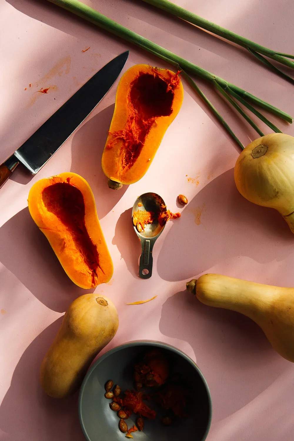 Butternut squash by Austin-based food photographer, Mackenzie Smith.