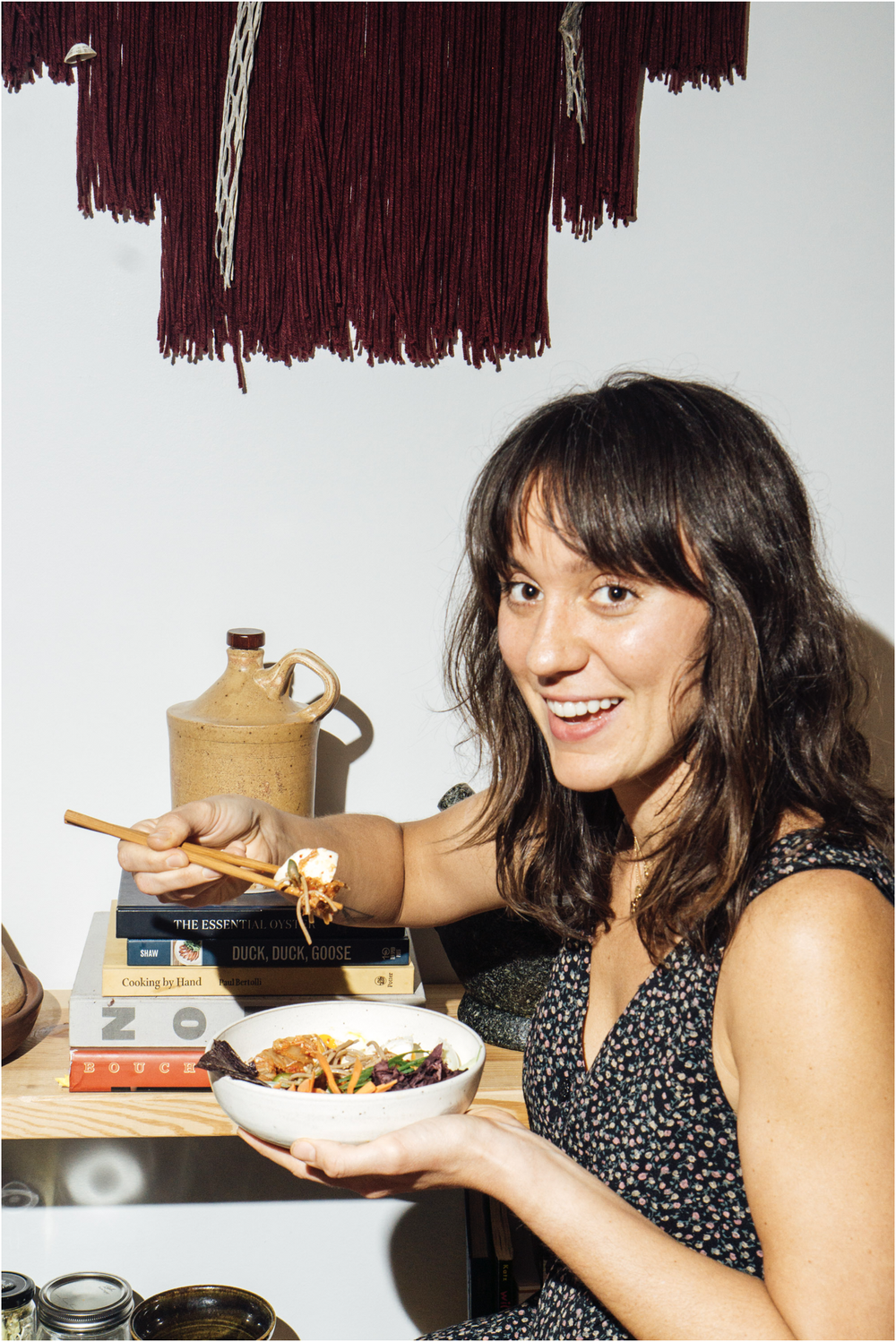 Portrait of food stylist Maite Aizpurua. Image by Austin-based portrait and lifestyle photographer, Mackenzie Smith.