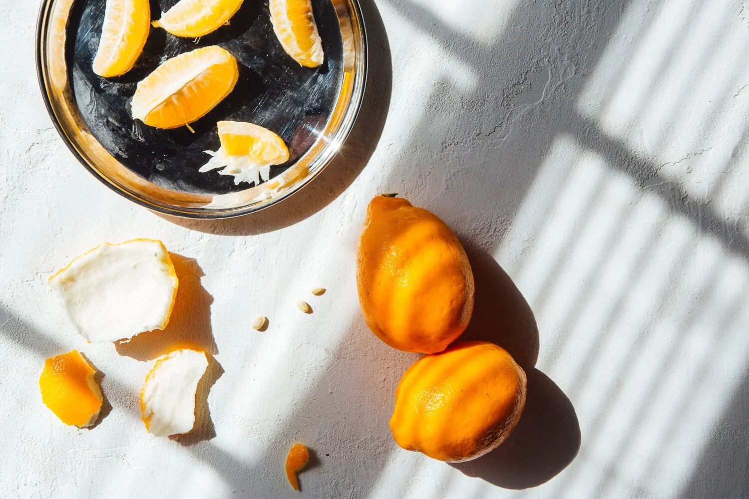 Meyer lemons by Austin-based food photographer, Mackenzie Smith.